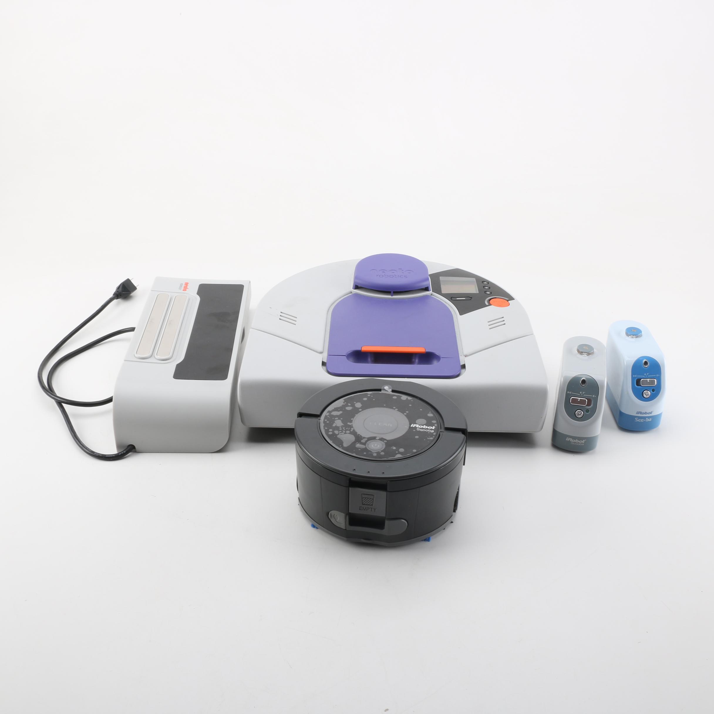 Neoto Robotics Vacuum Cleaner and Scooba Floor Cleaner