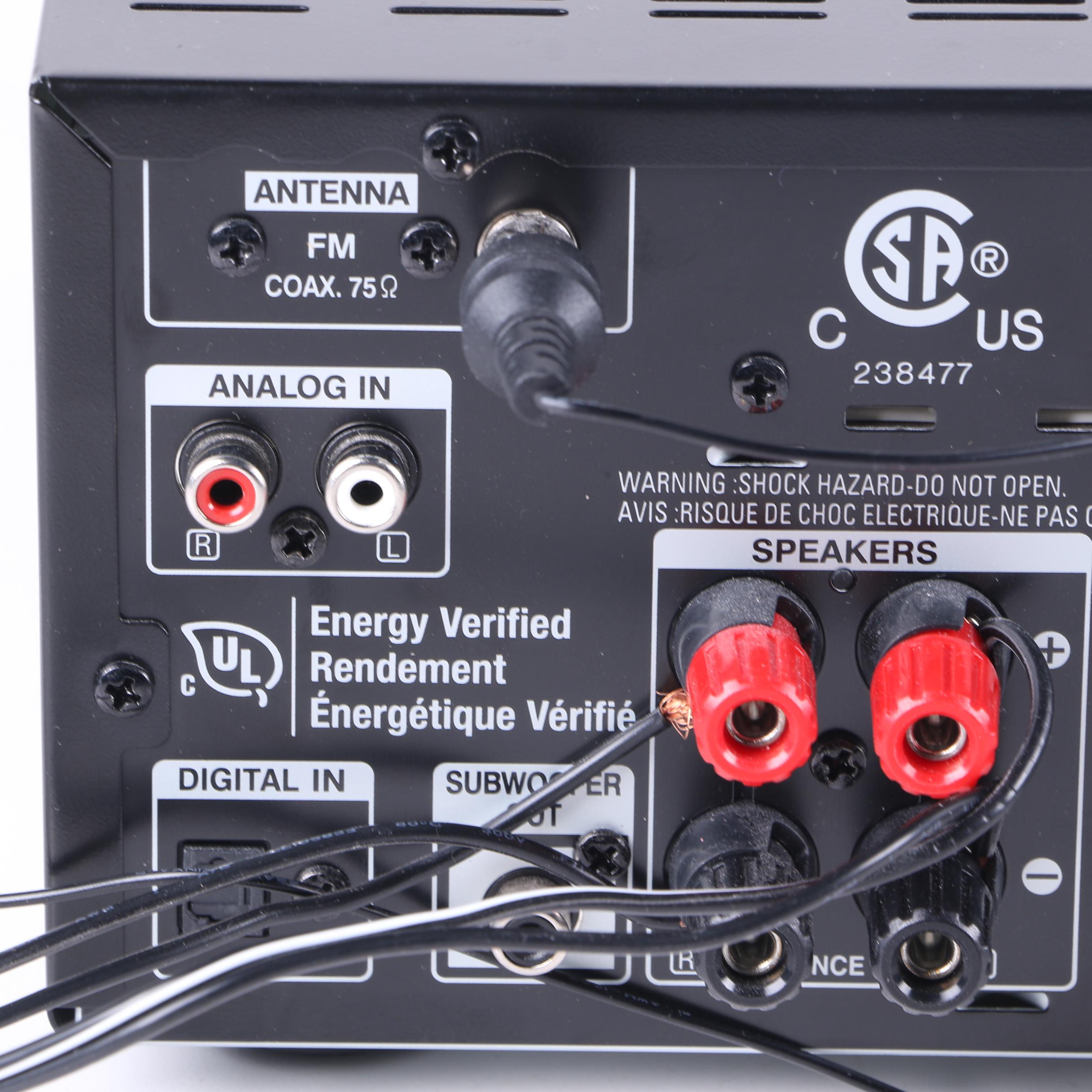 Denon CD Receiver and Speakers