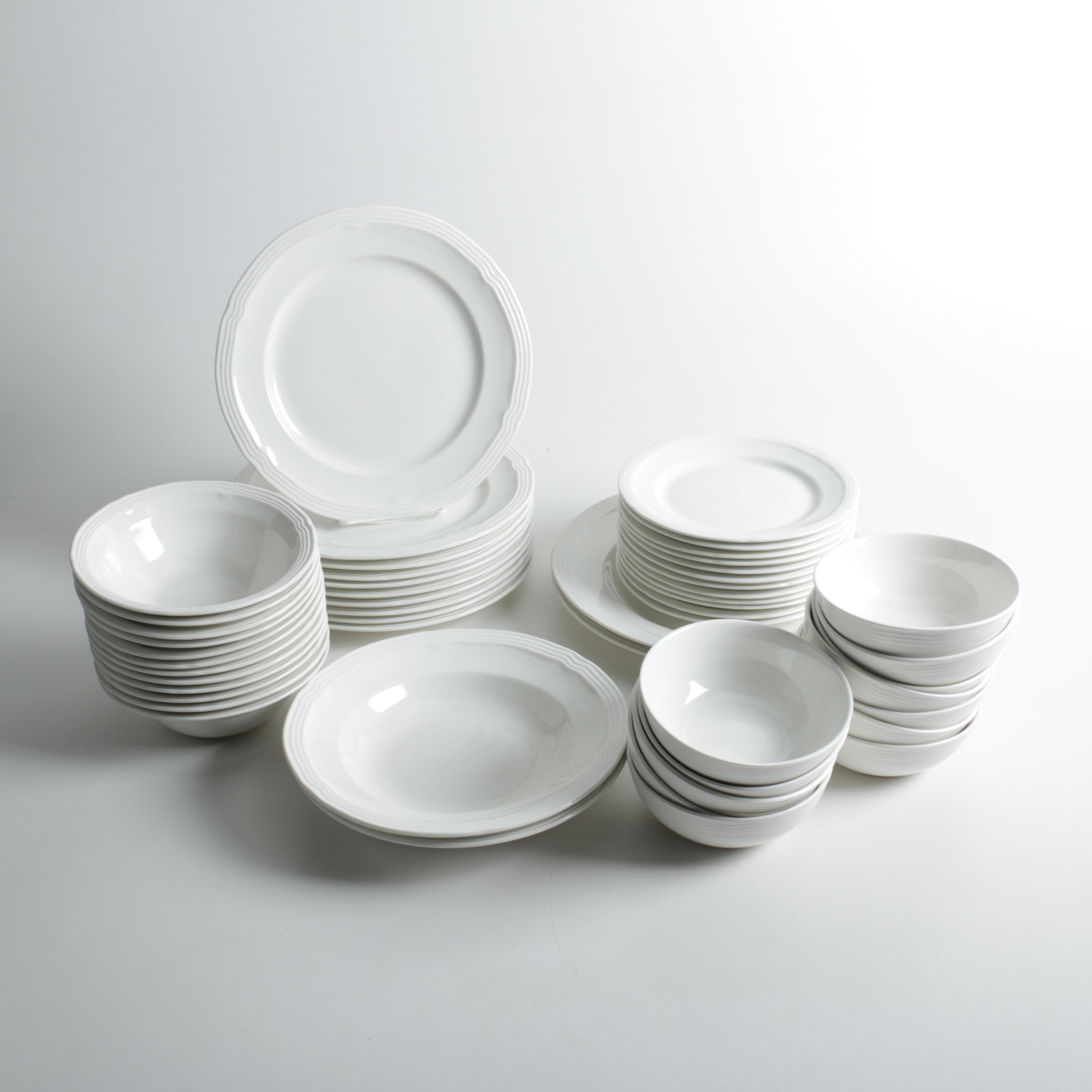 GIbson White Porcelain Tableware