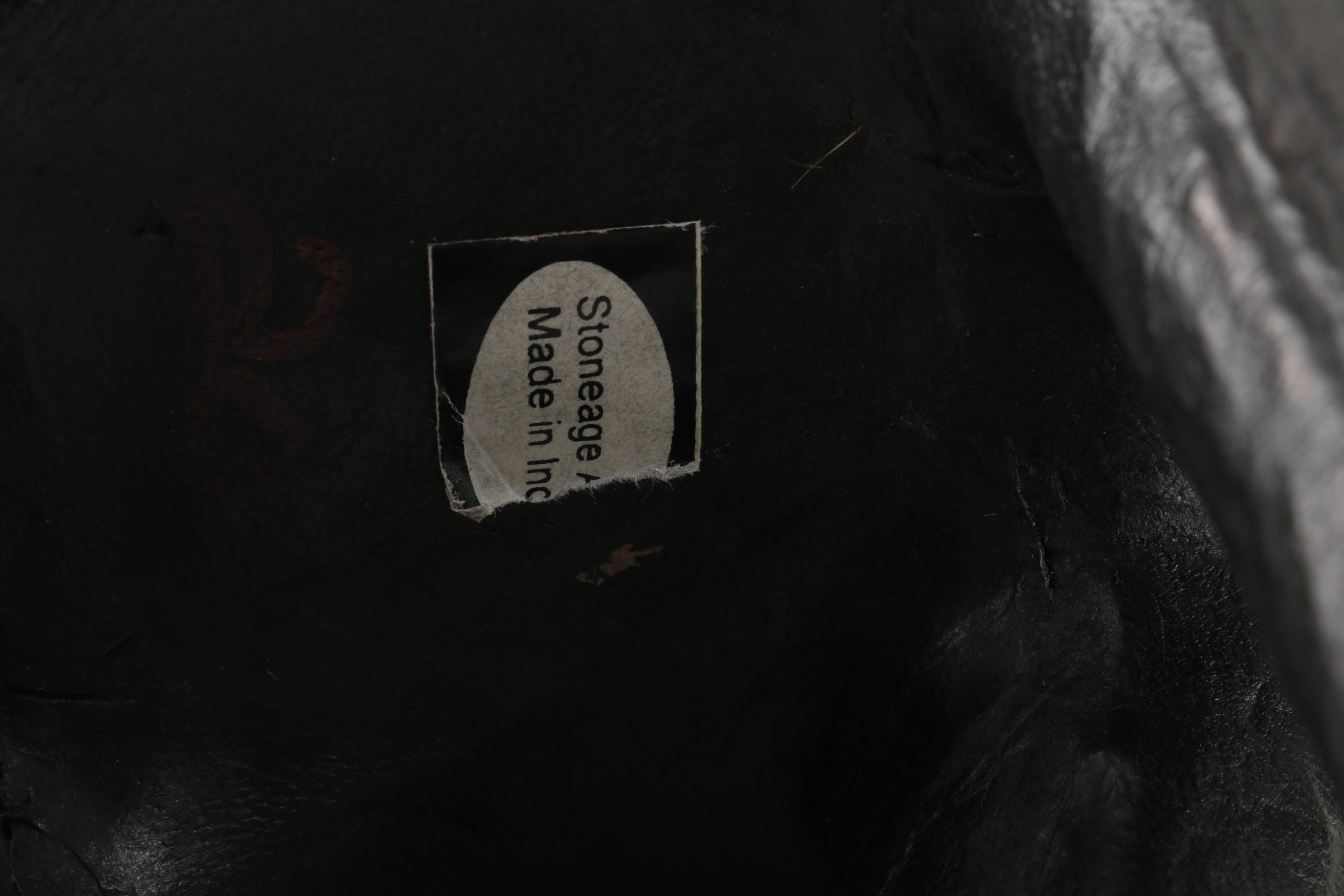 Leather Elephant and Horse Figurines