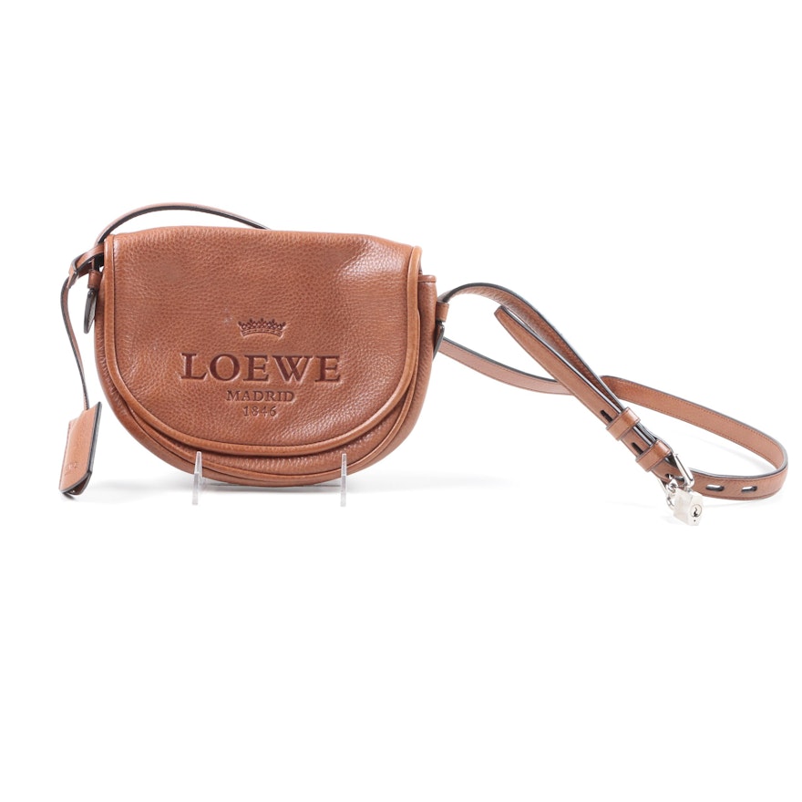 Loewe Heritage Leather Shoulder Bag