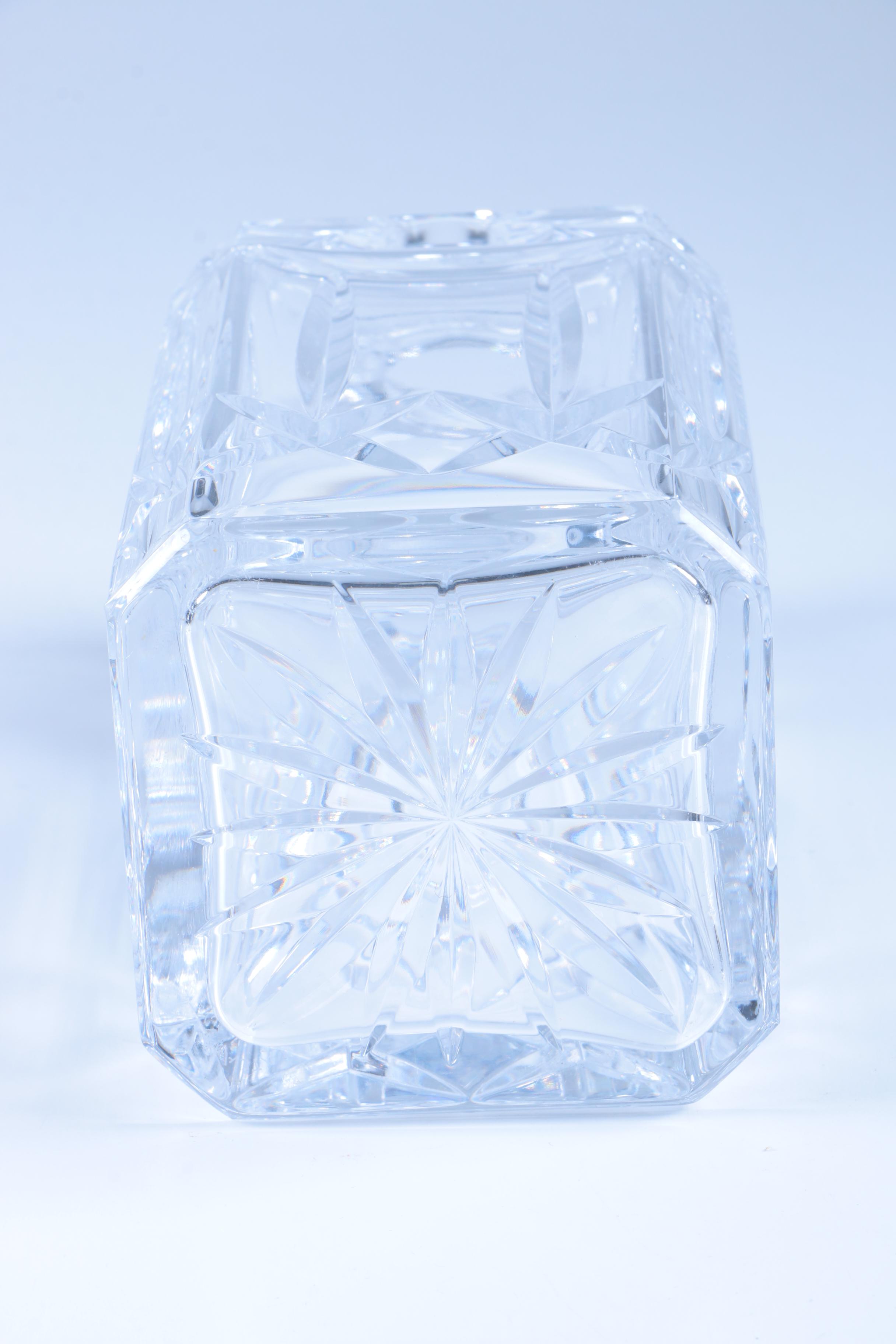 Cordial Glasses and Atlantis Crystal Decanter