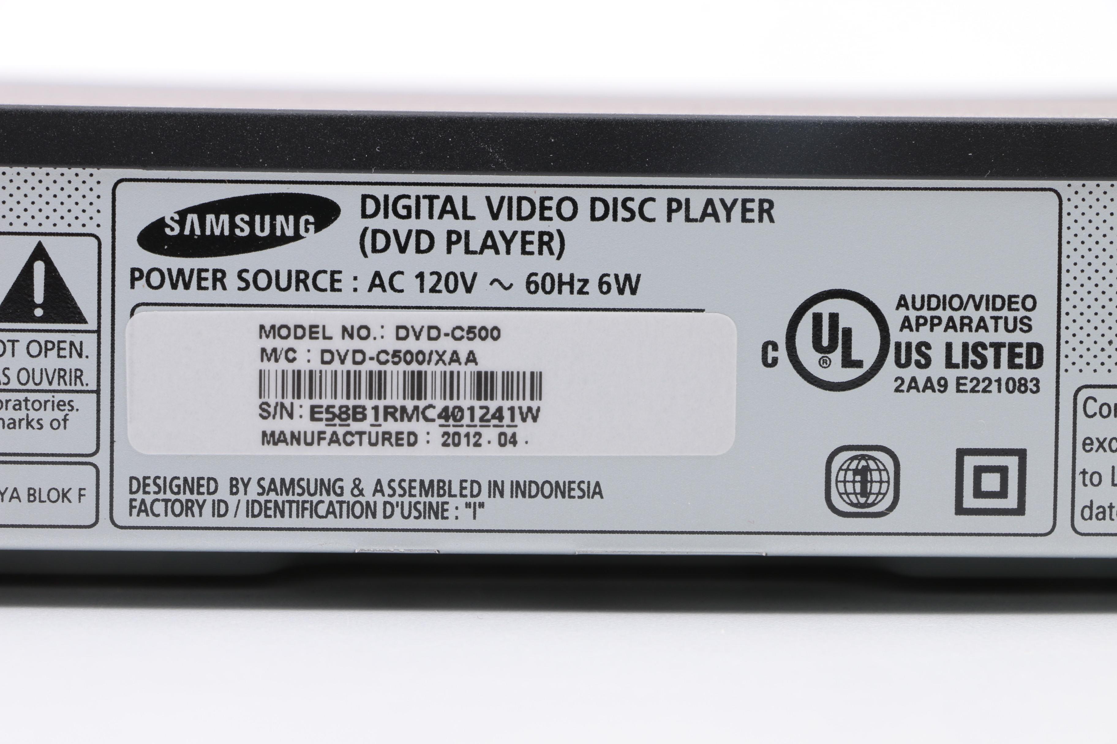 Samsung DVD Player