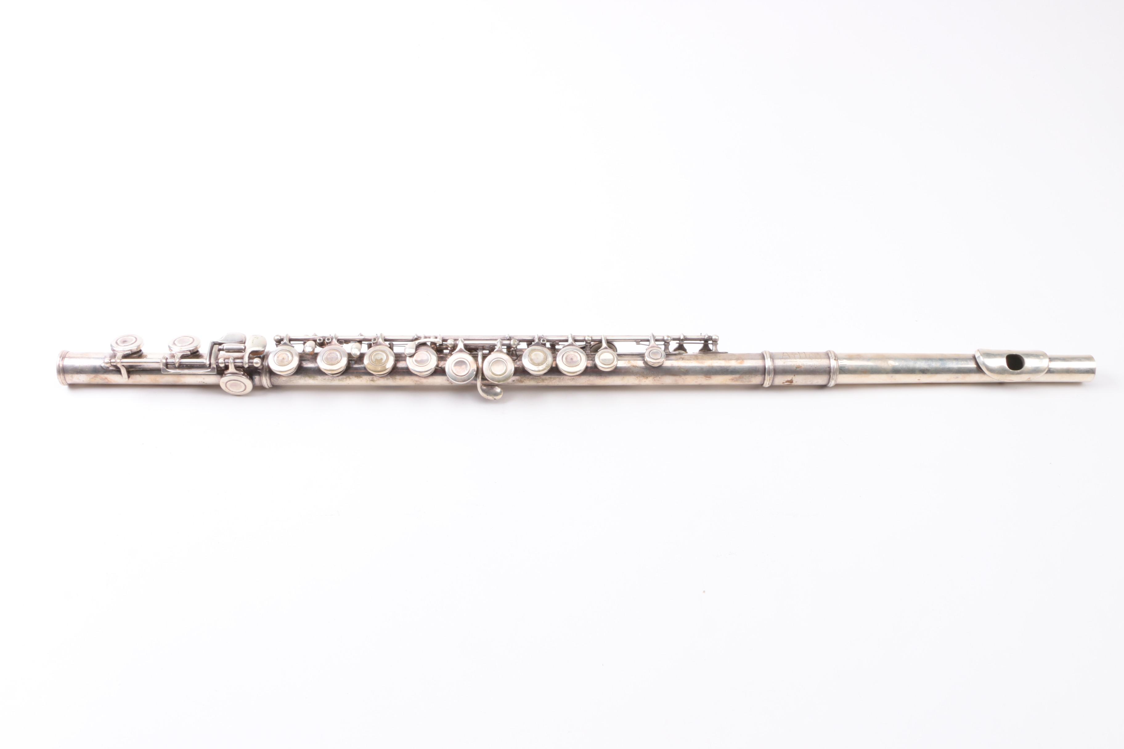 Vintage Artley Flute with Lined Case