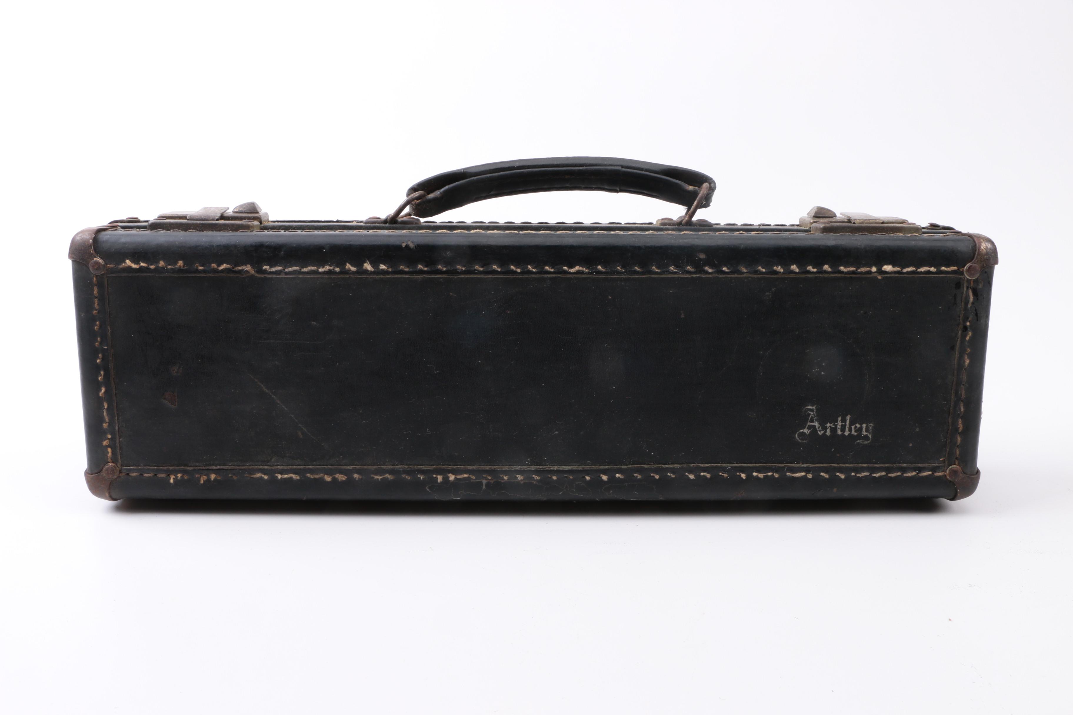 Vintage Artley Flute with Lined Case