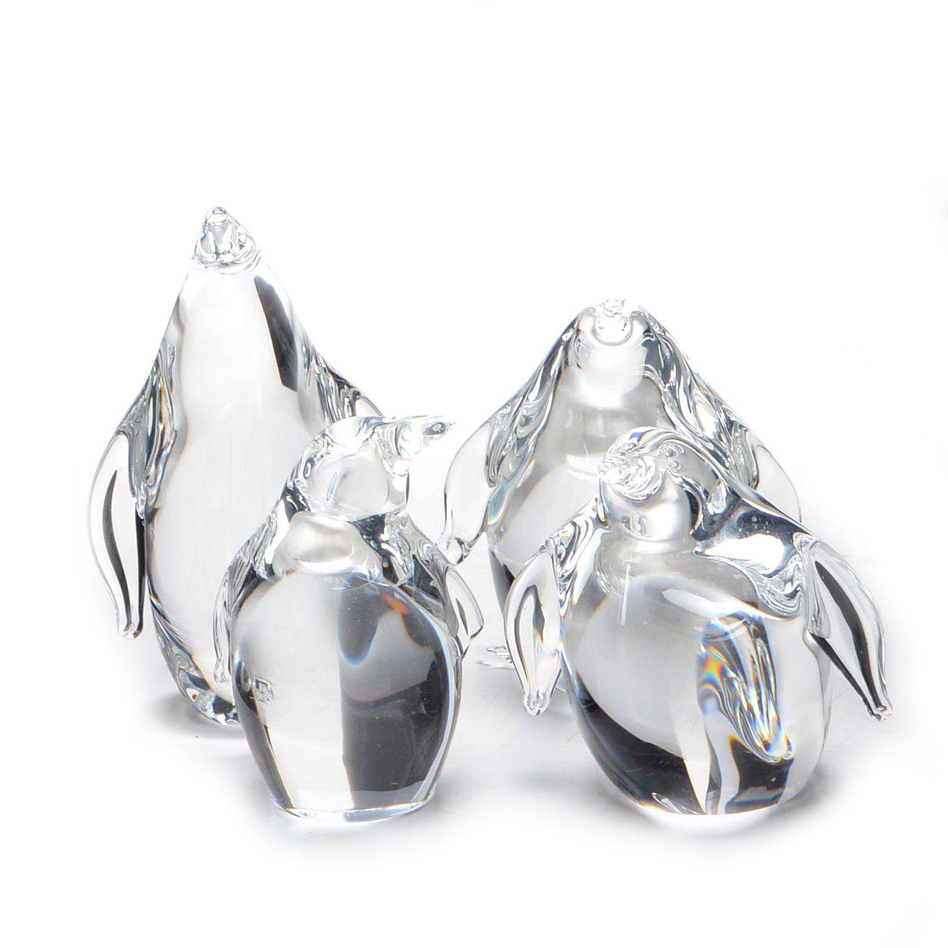 Set of Steuben "Penguins"