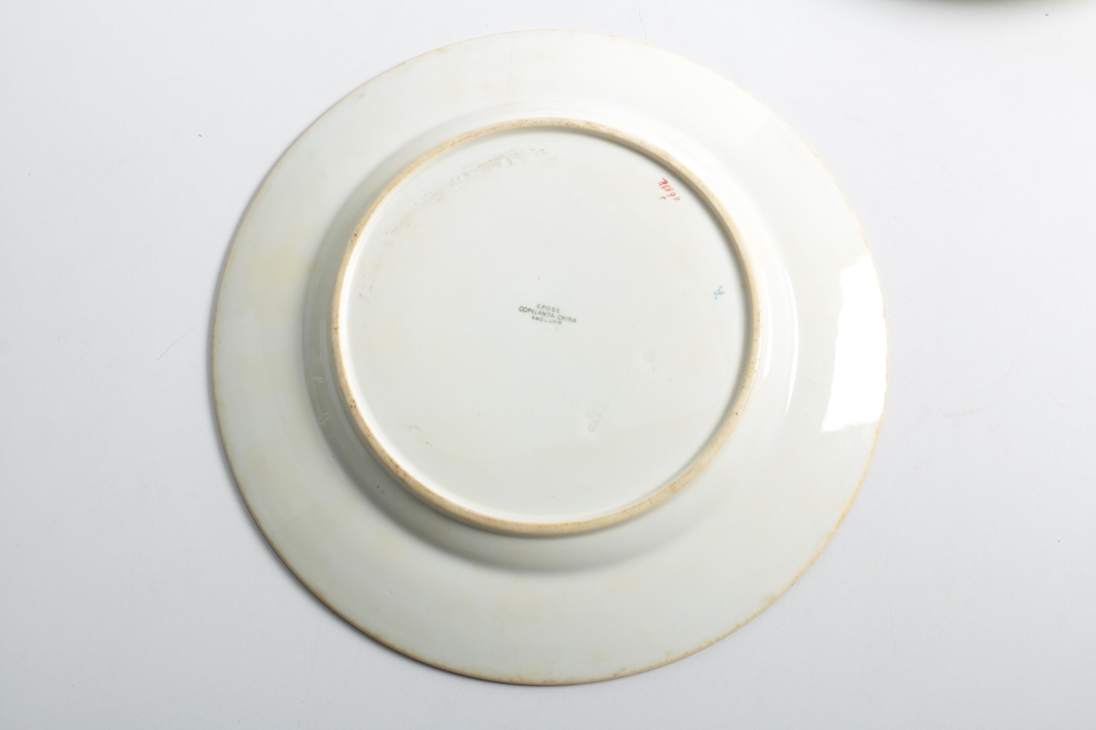 Vintage Spode Copelands Plates Post-1891