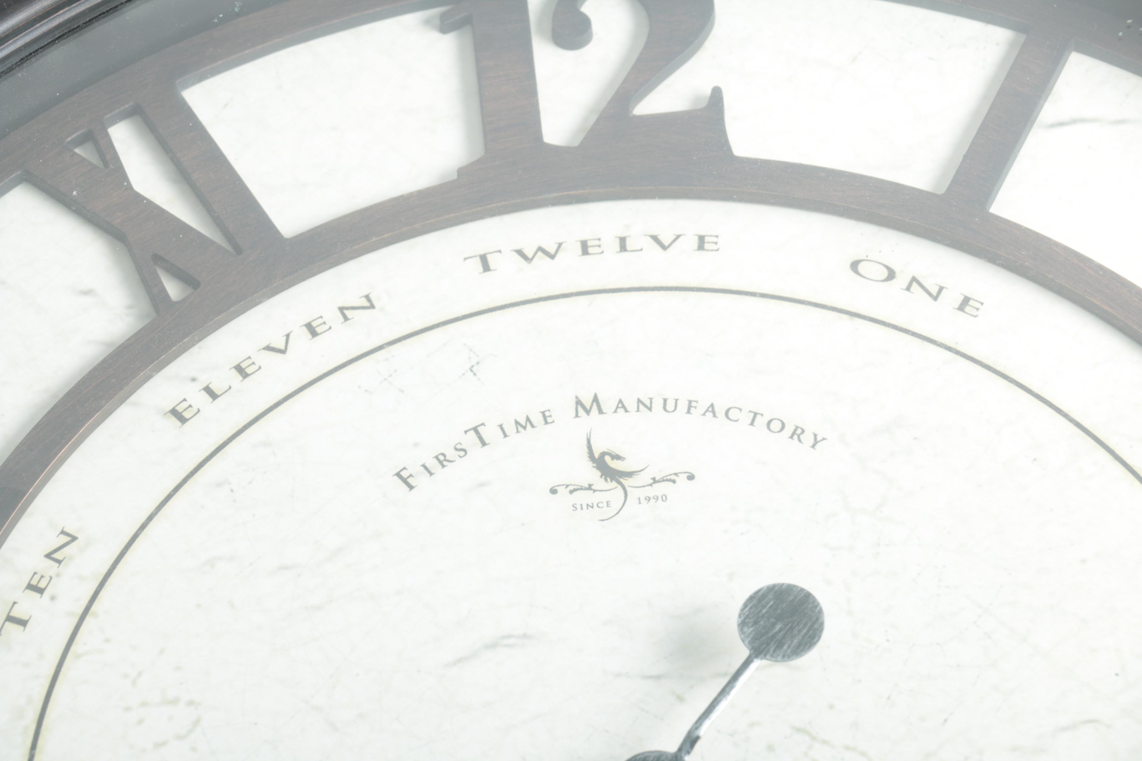 Metal and Plastic Wall Clocks