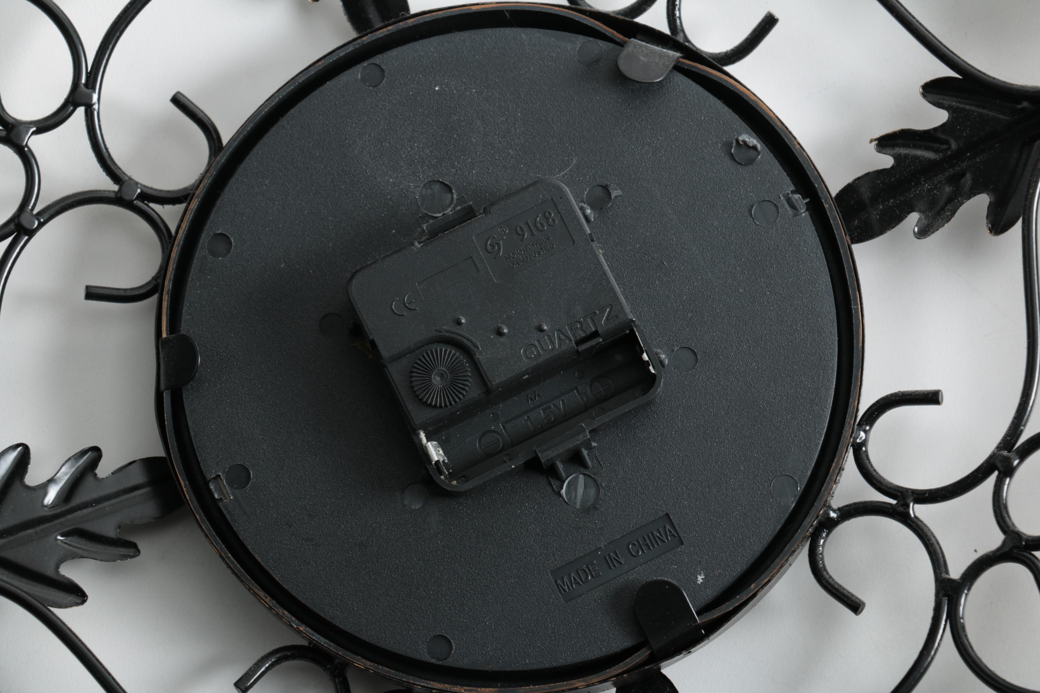 Metal and Plastic Wall Clocks