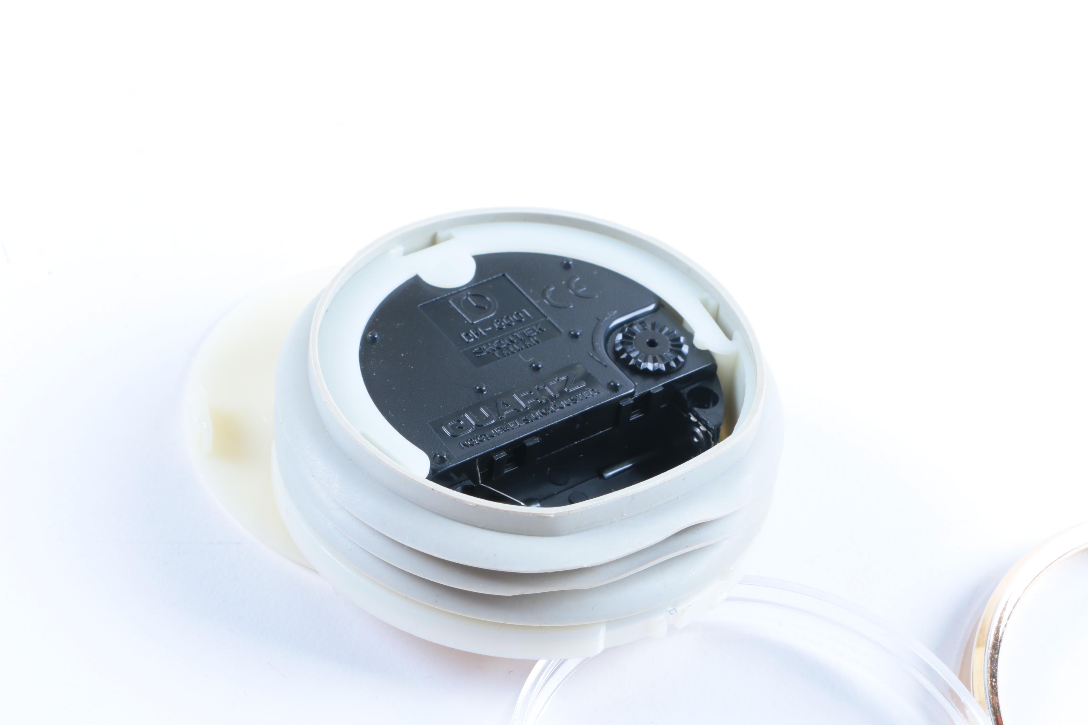 Lenox Ceramic Heart Clock and Decor