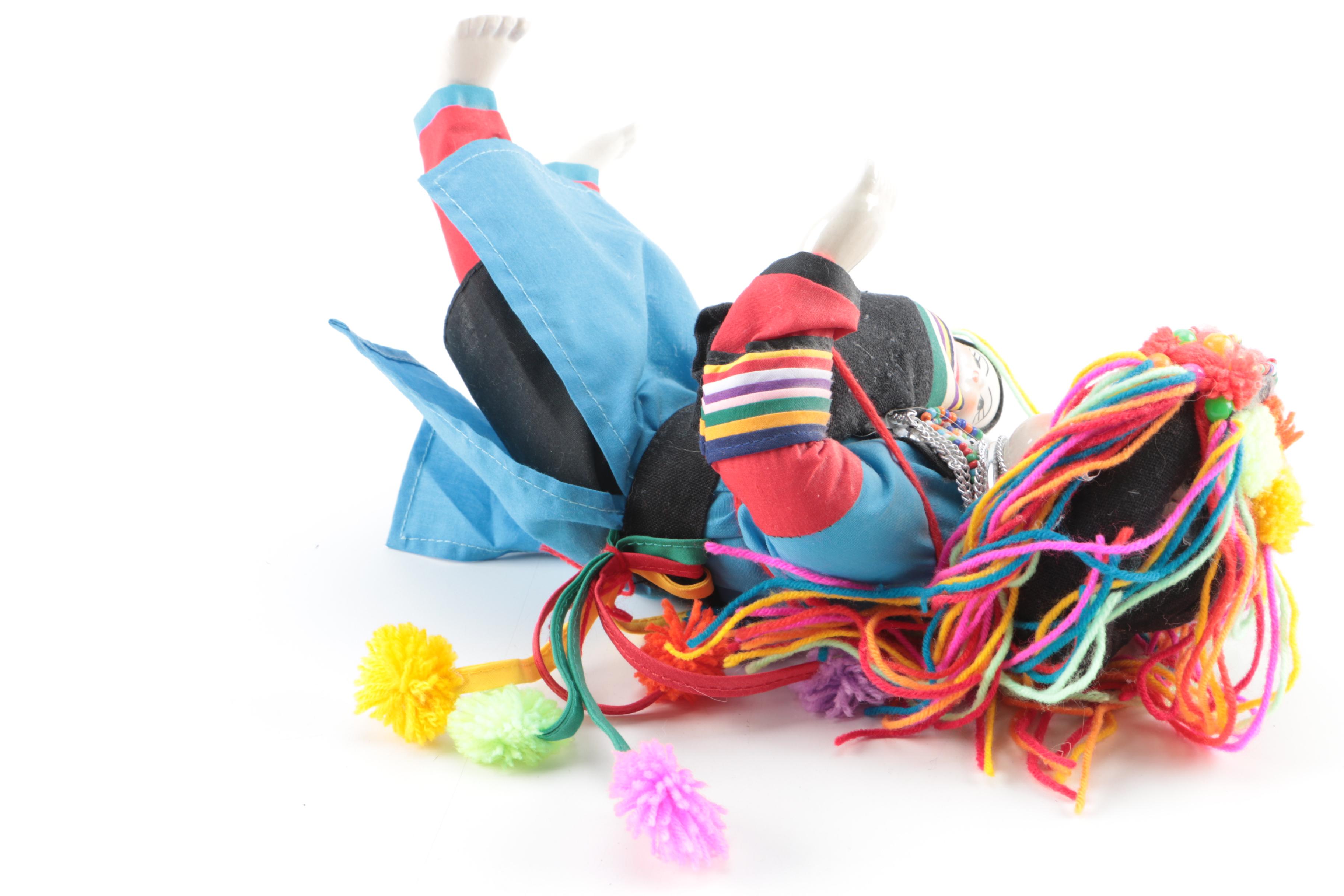 International Cloth and Porcelain Dolls