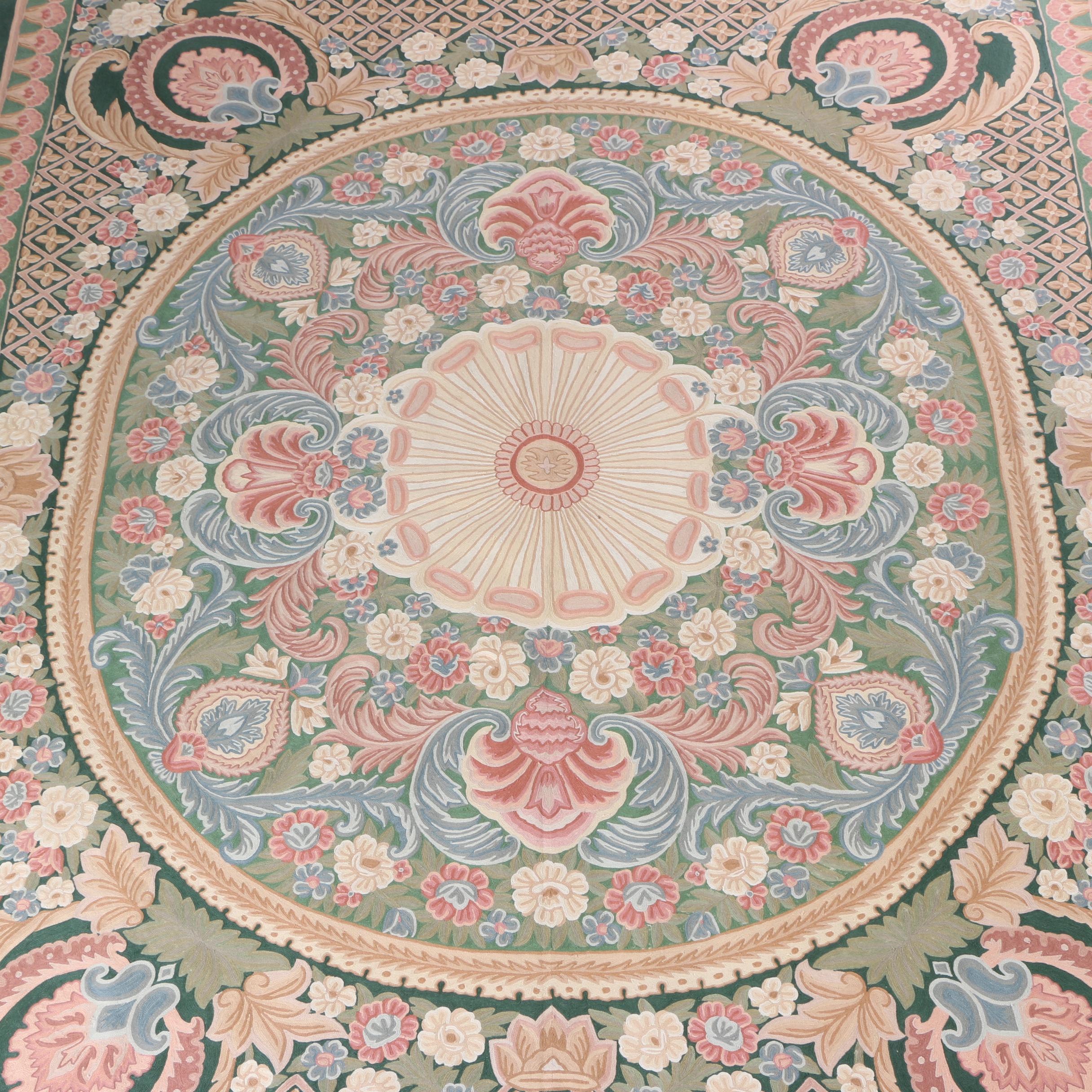 Handwoven Indian Wool Area Rug