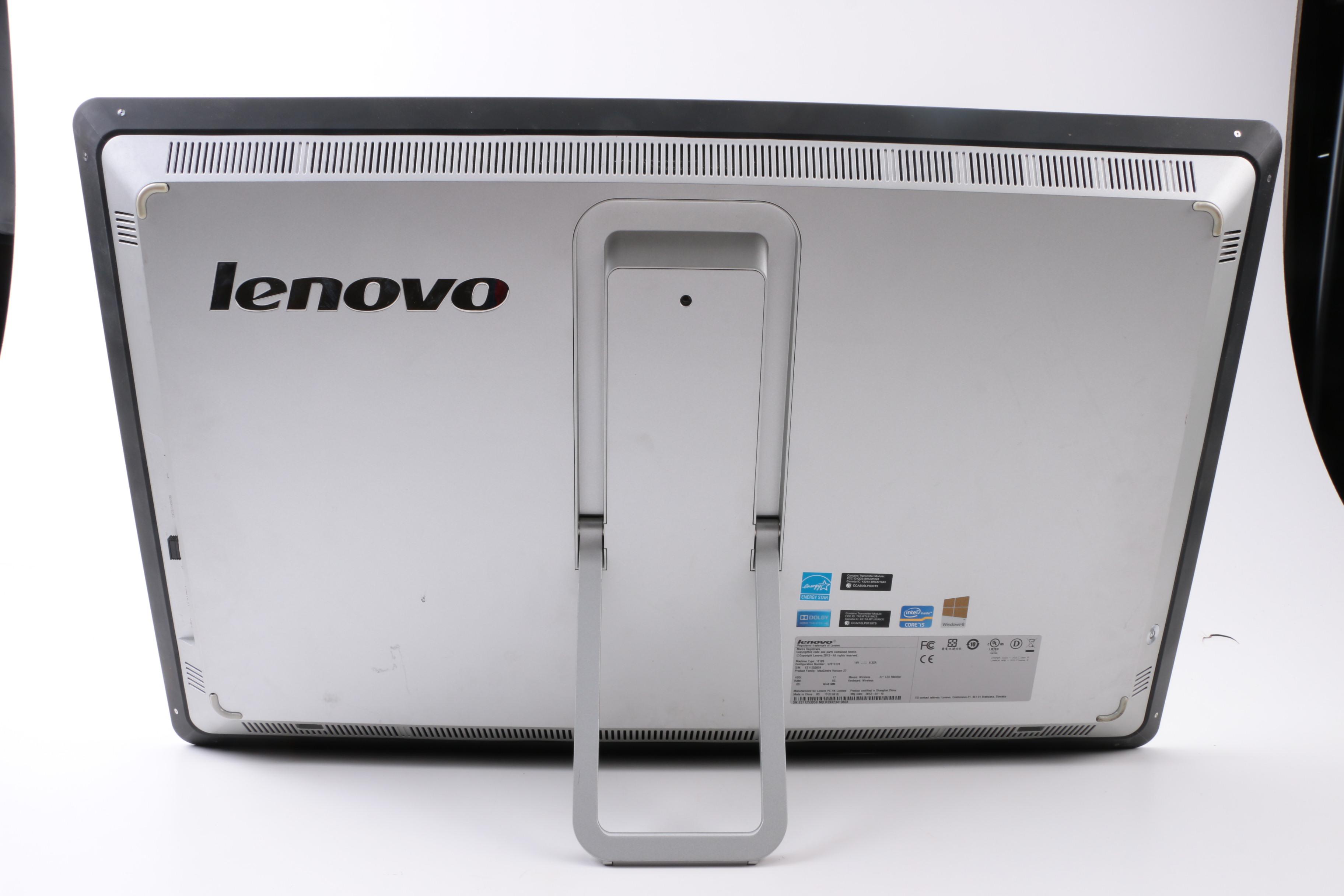 Lenovo IdeaCentre Horizon Portable Tablet with Wireless Keyboard and Mouse