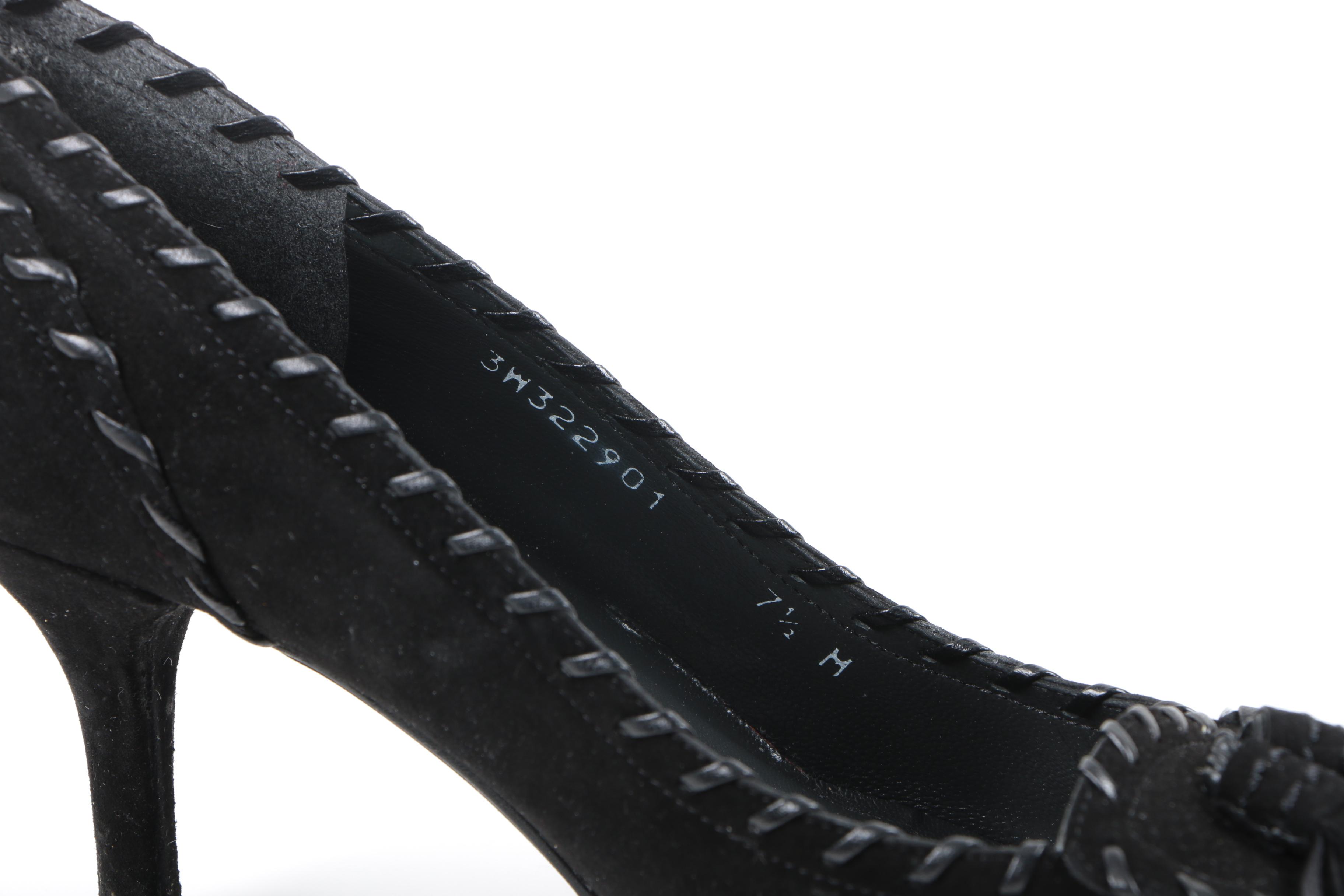 Stuart Weitzman "Whipper" Suede Pumps