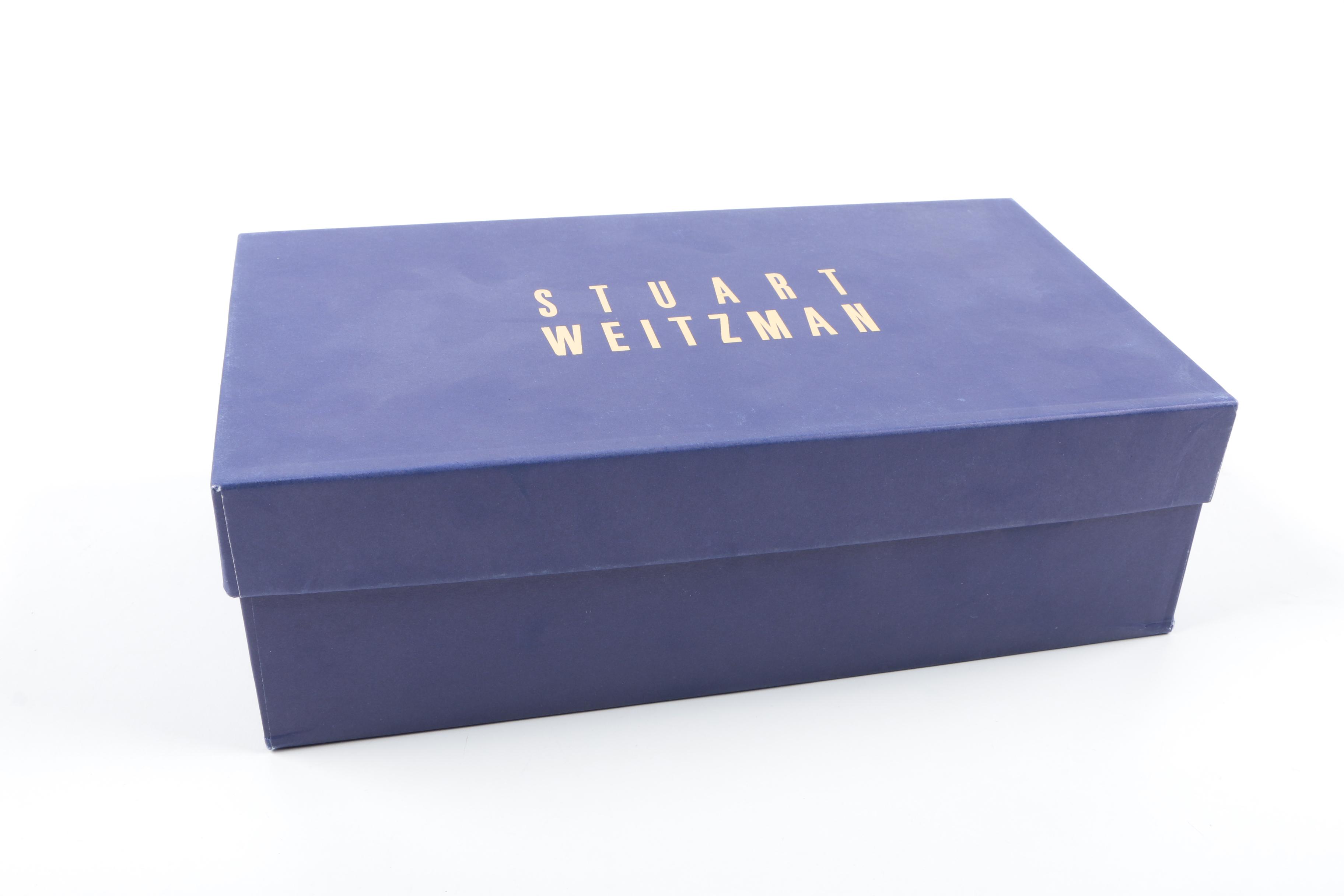 Stuart Weitzman "Whipper" Suede Pumps