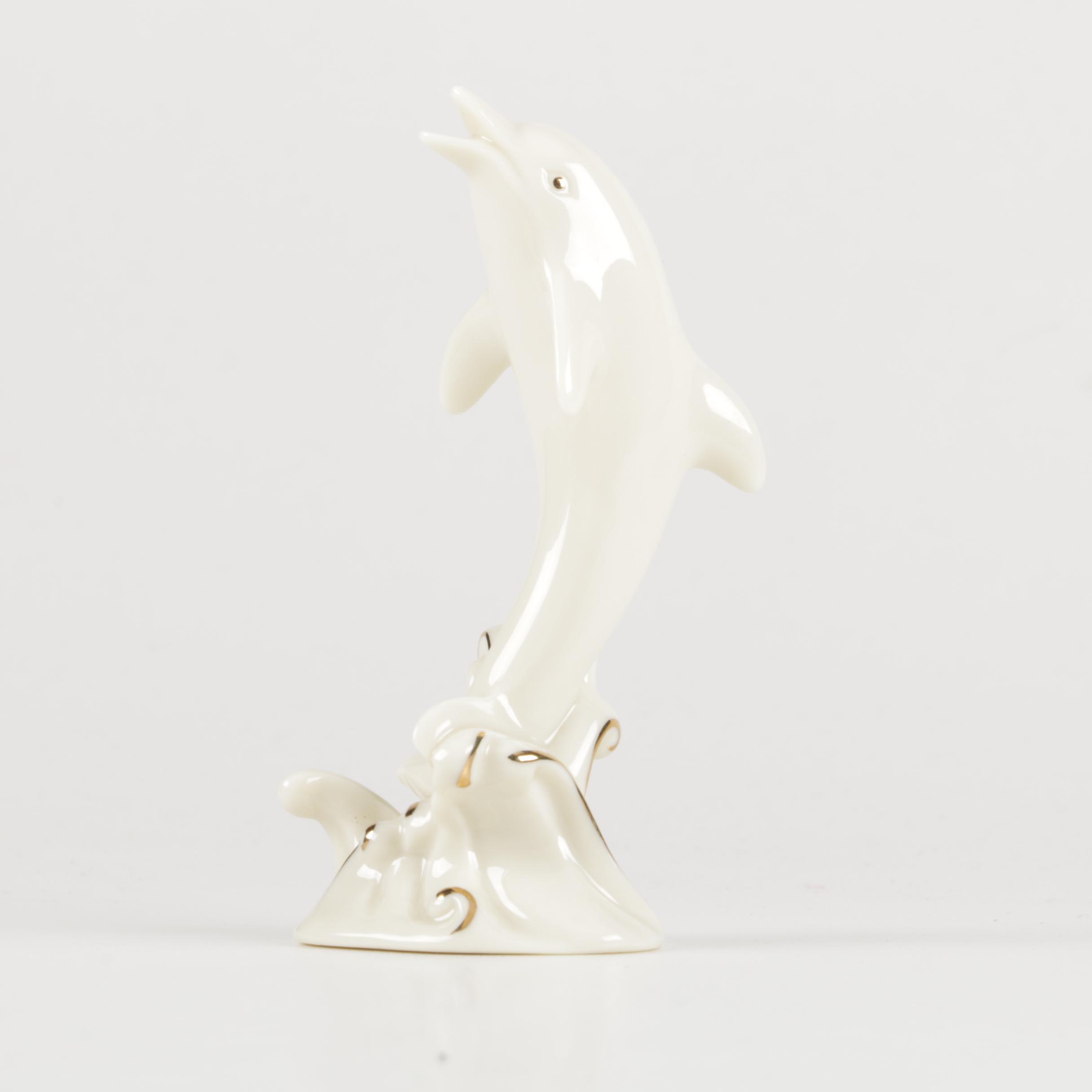 Lenox Home Decor Including "Chippendale" Mantel CLock