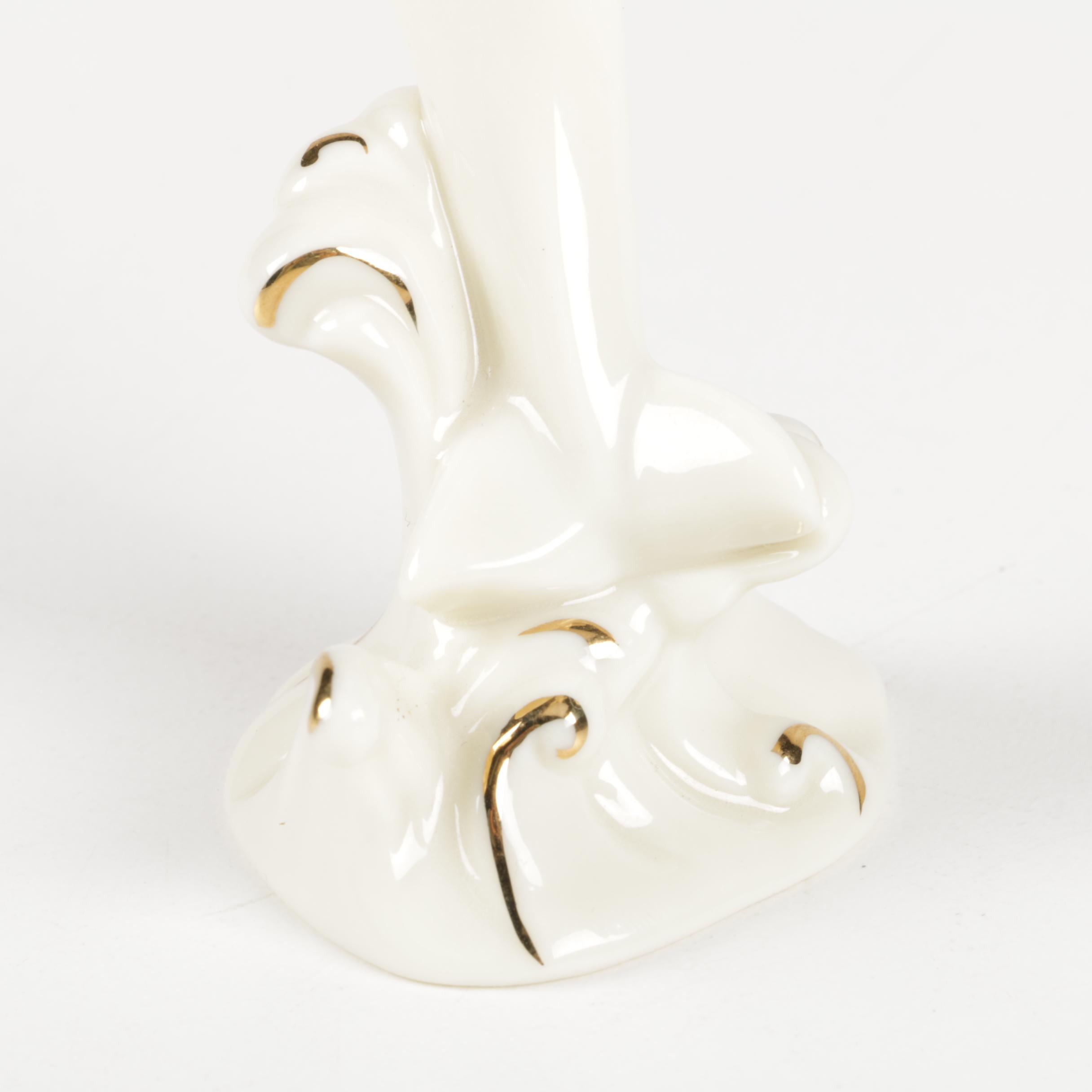 Lenox Home Decor Including "Chippendale" Mantel CLock