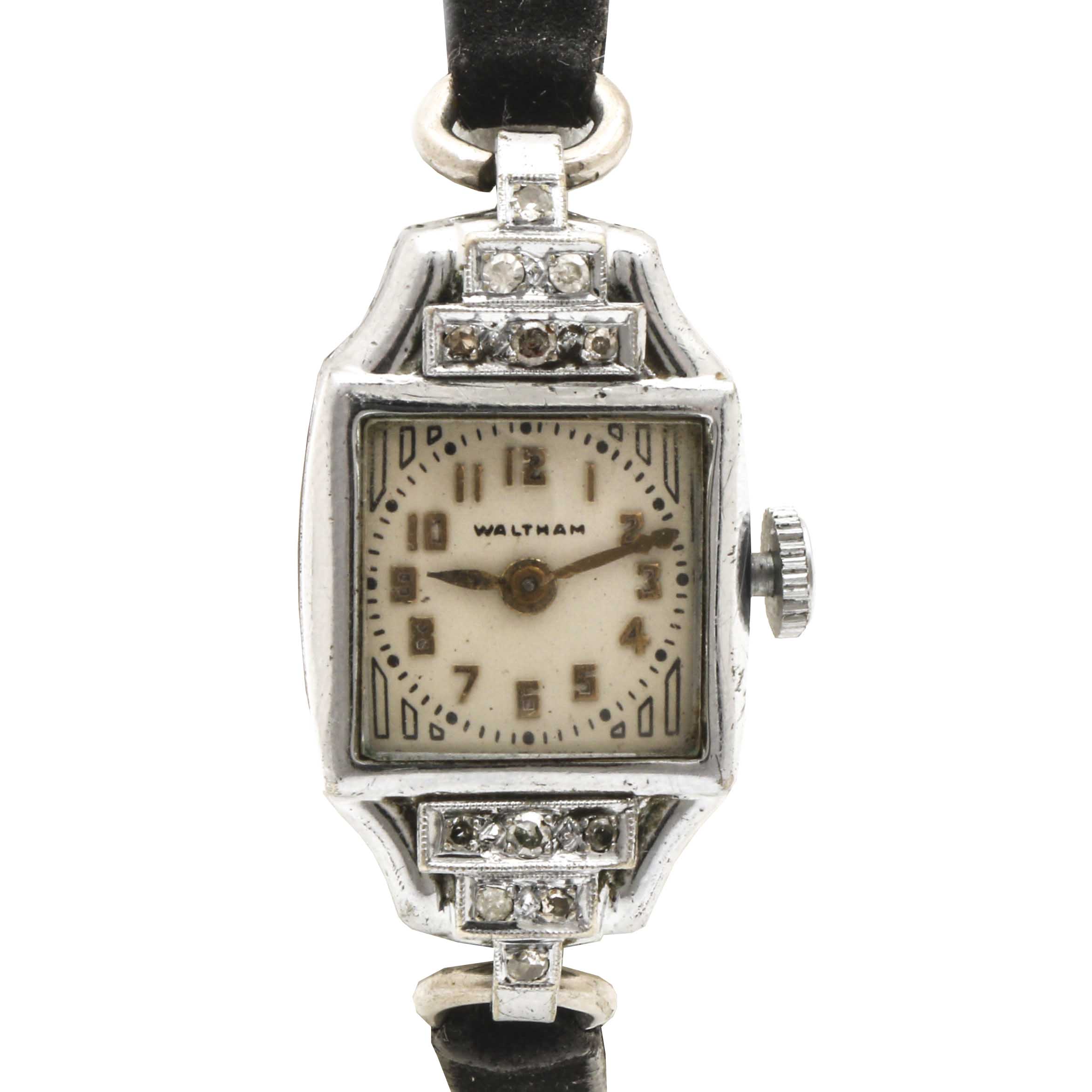 Vintage Waltham Diamond Watch