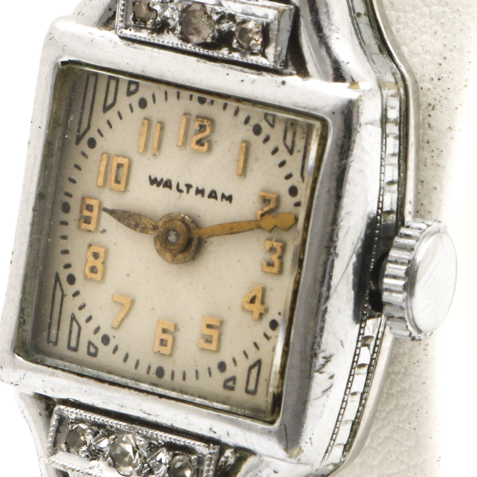 Vintage Waltham Diamond Watch