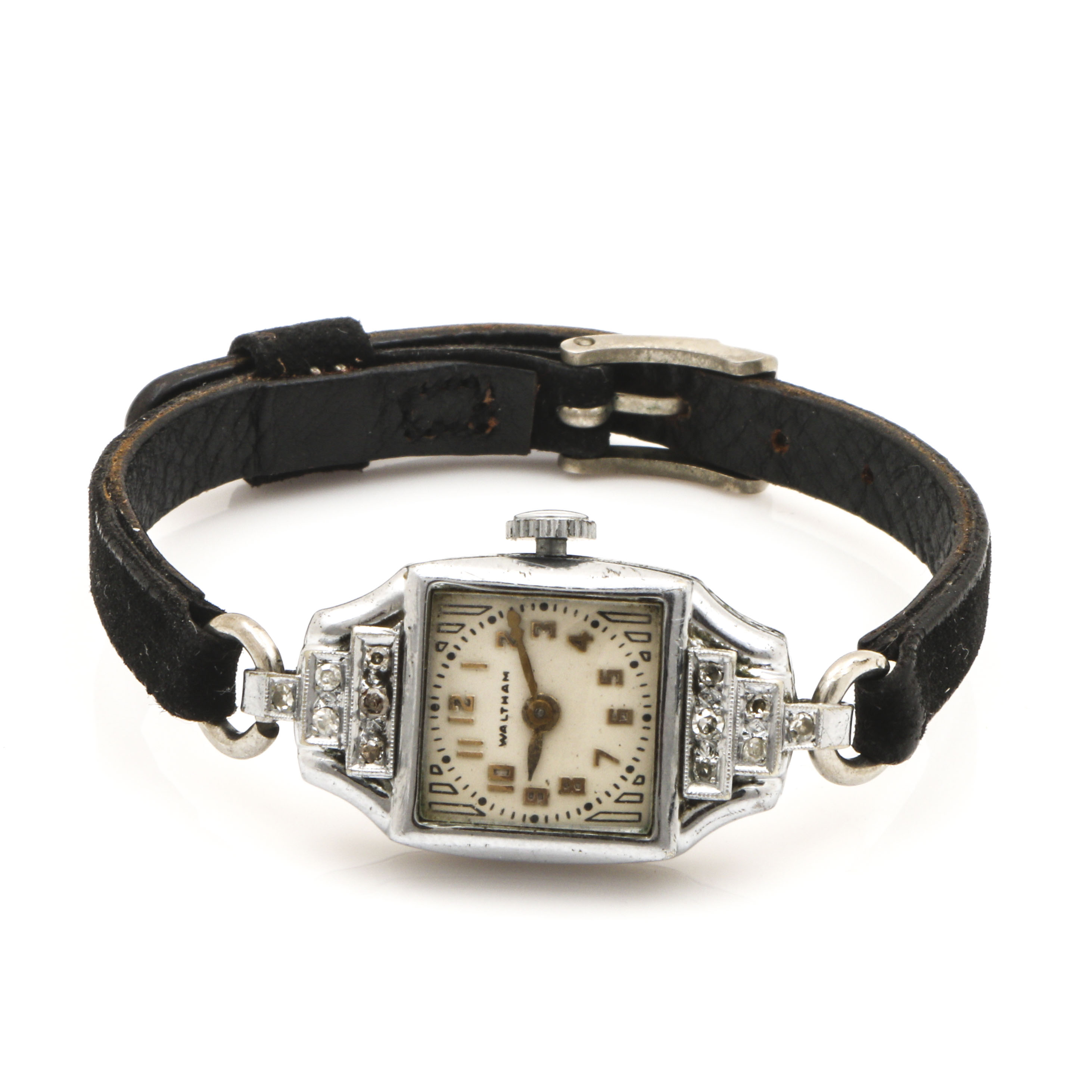 Vintage Waltham Diamond Watch