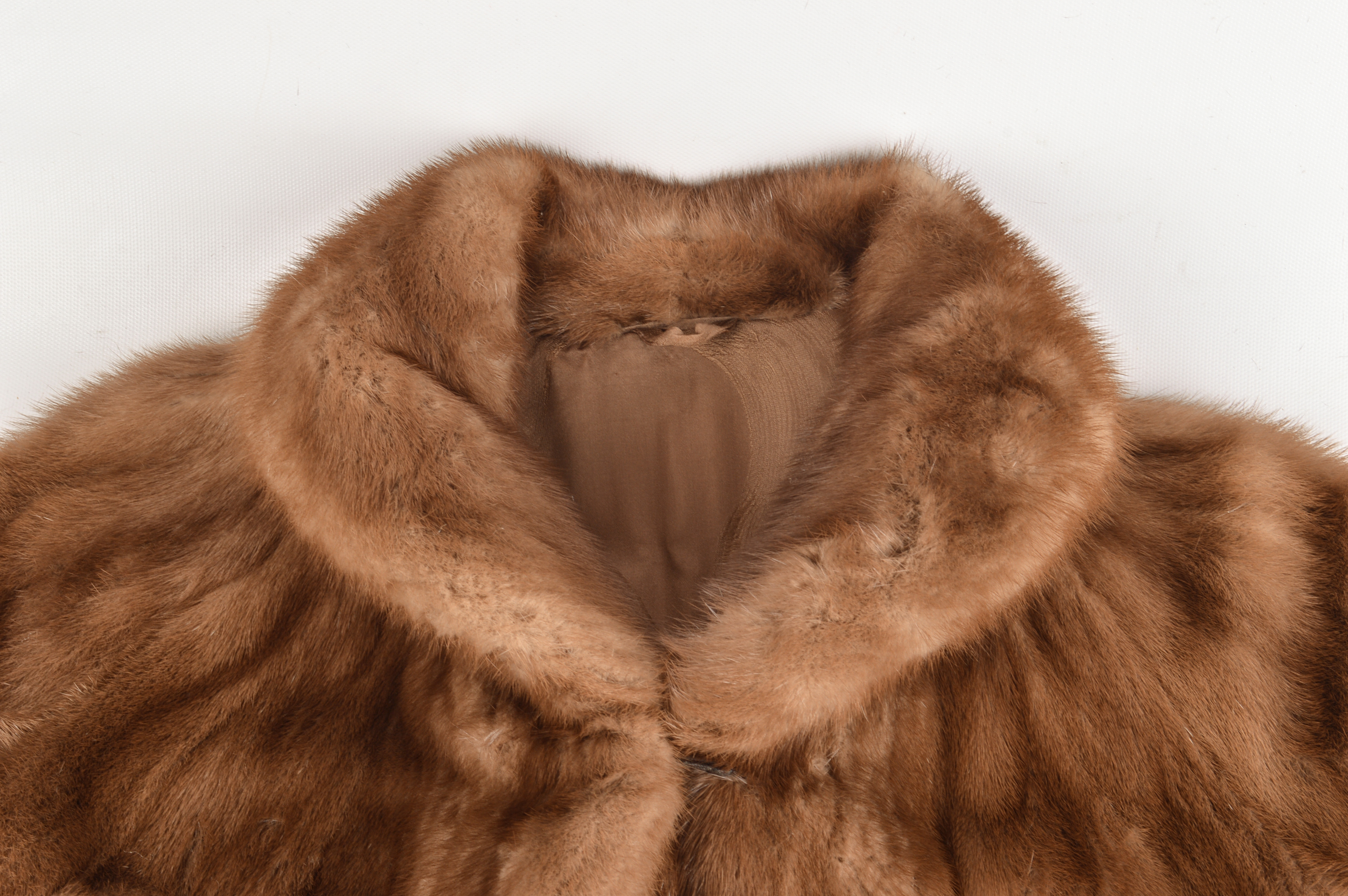 Vintage Pastel Mink Jacket