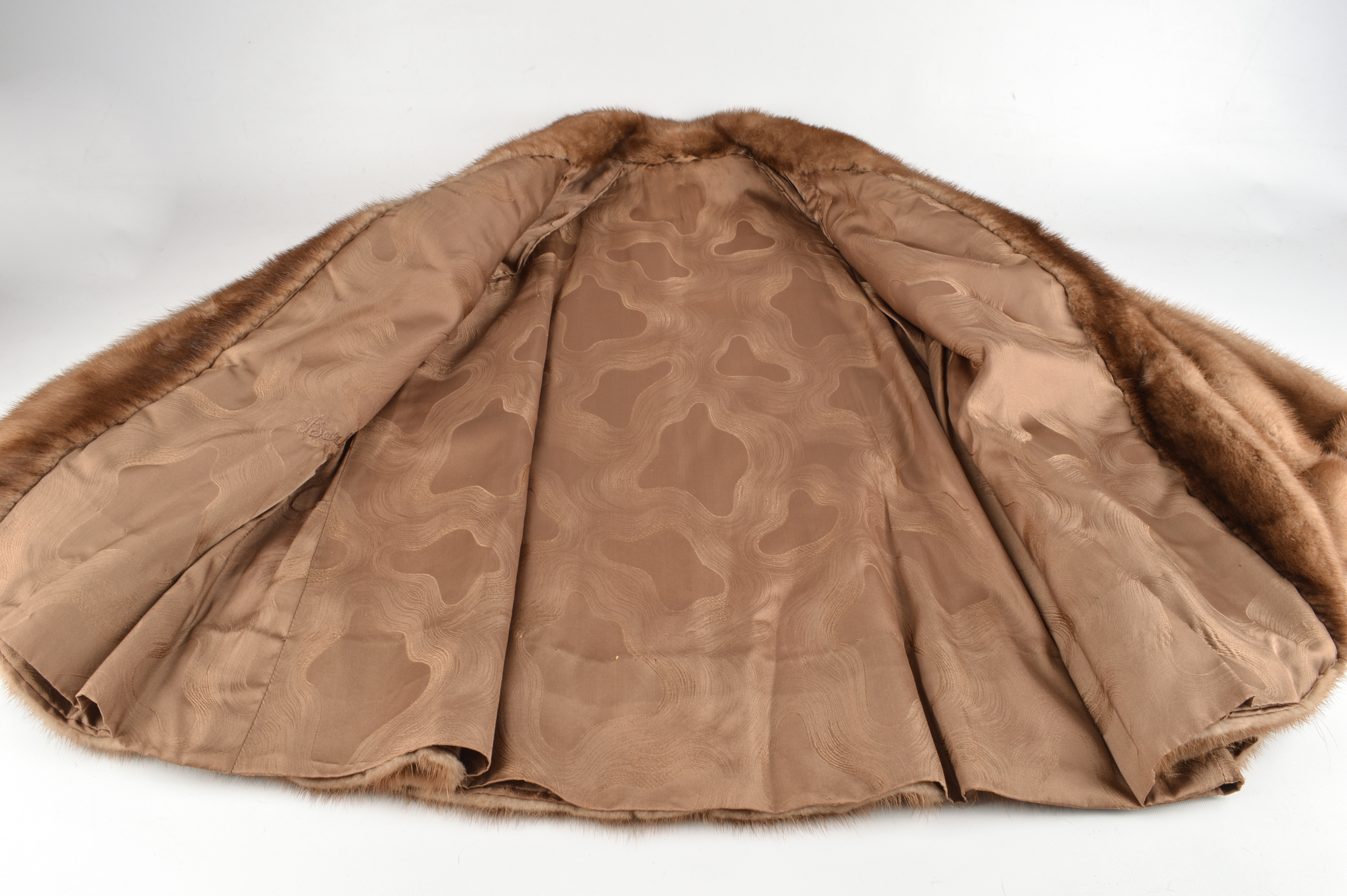 Vintage Pastel Mink Jacket