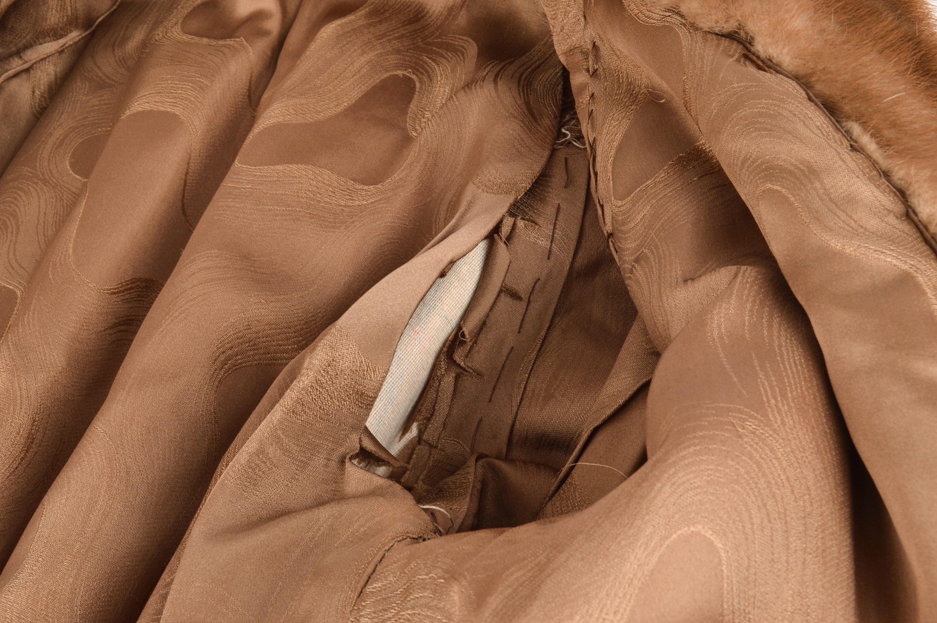 Vintage Pastel Mink Jacket