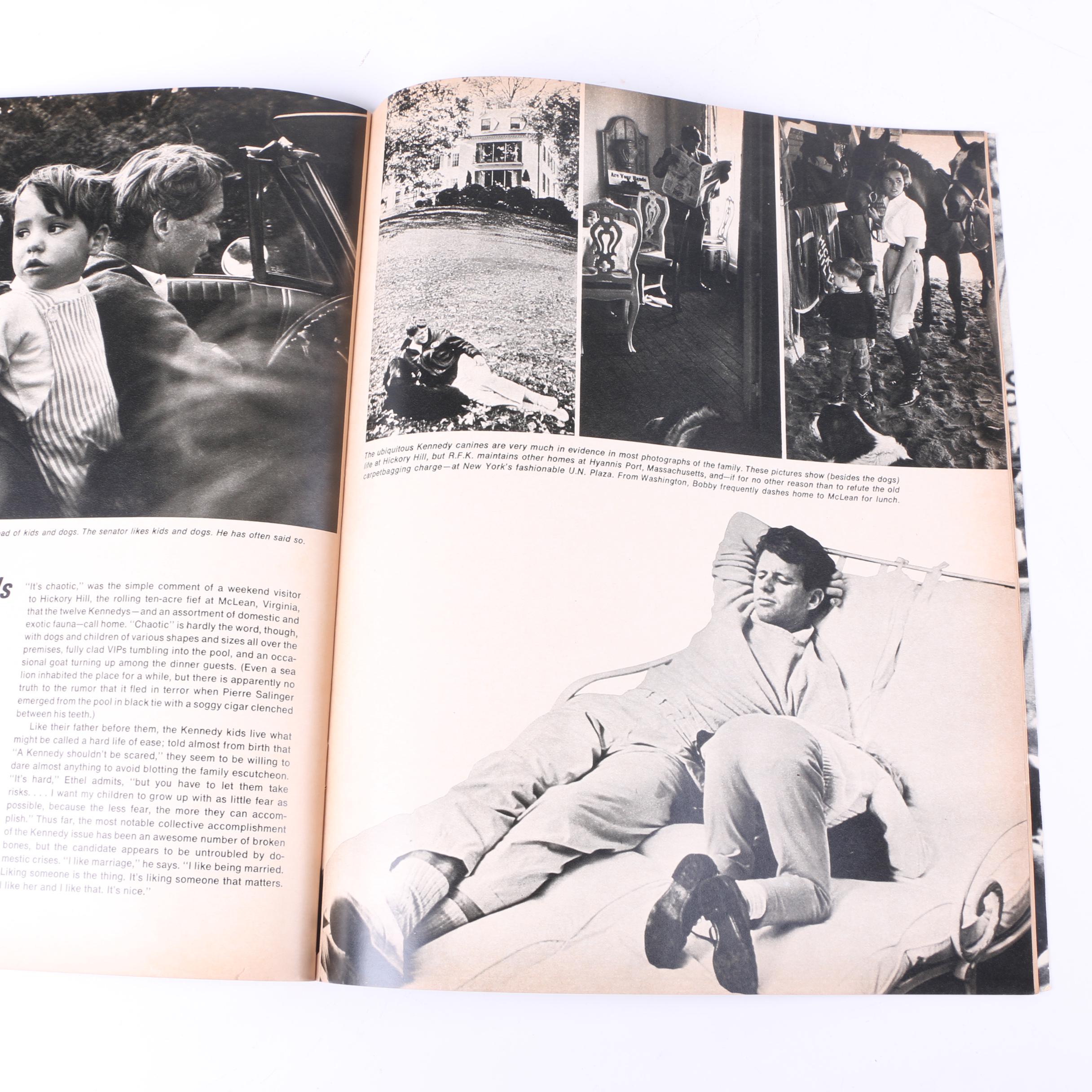 Eight Vintage Magazines