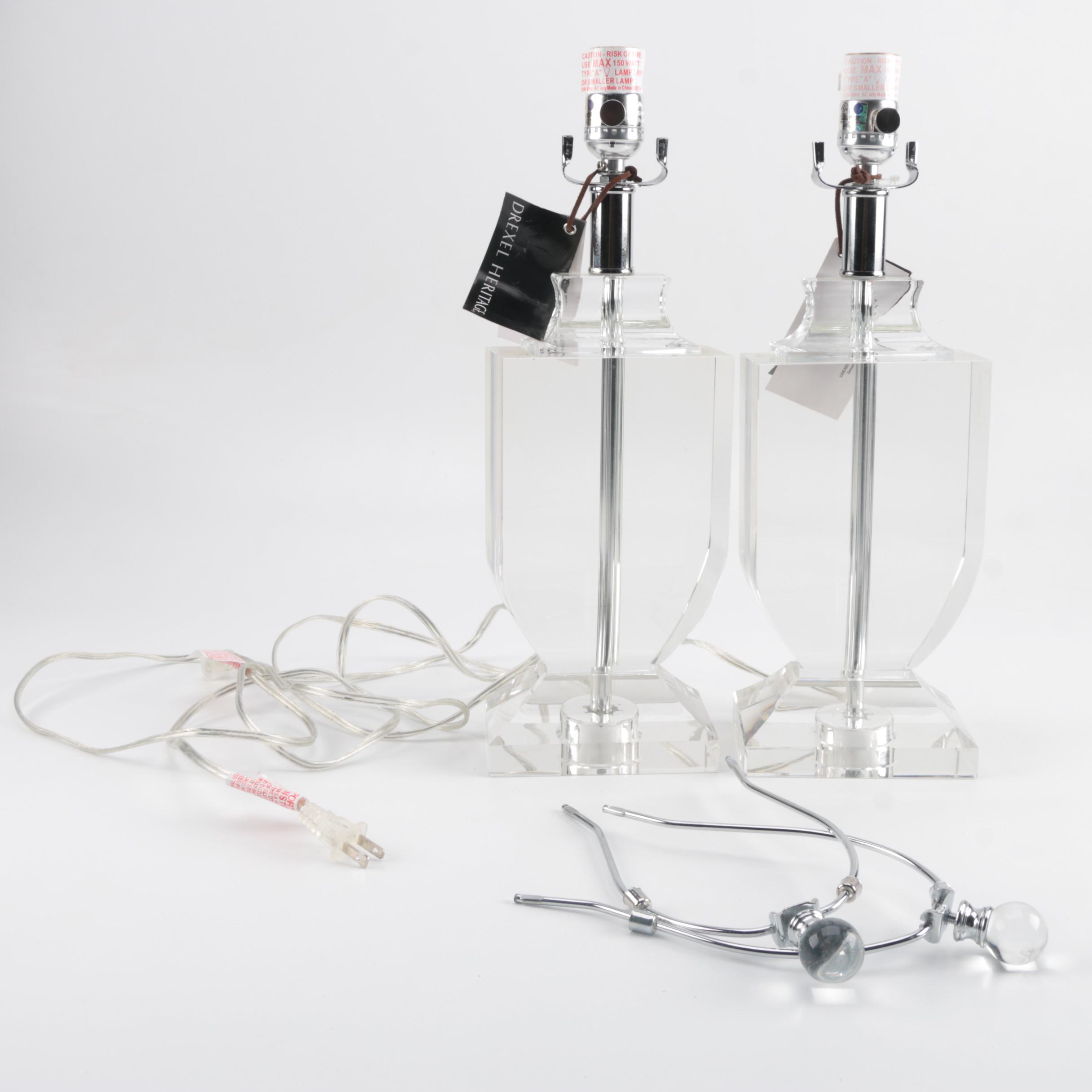 Pair of Drexel Heritage Table Lamps