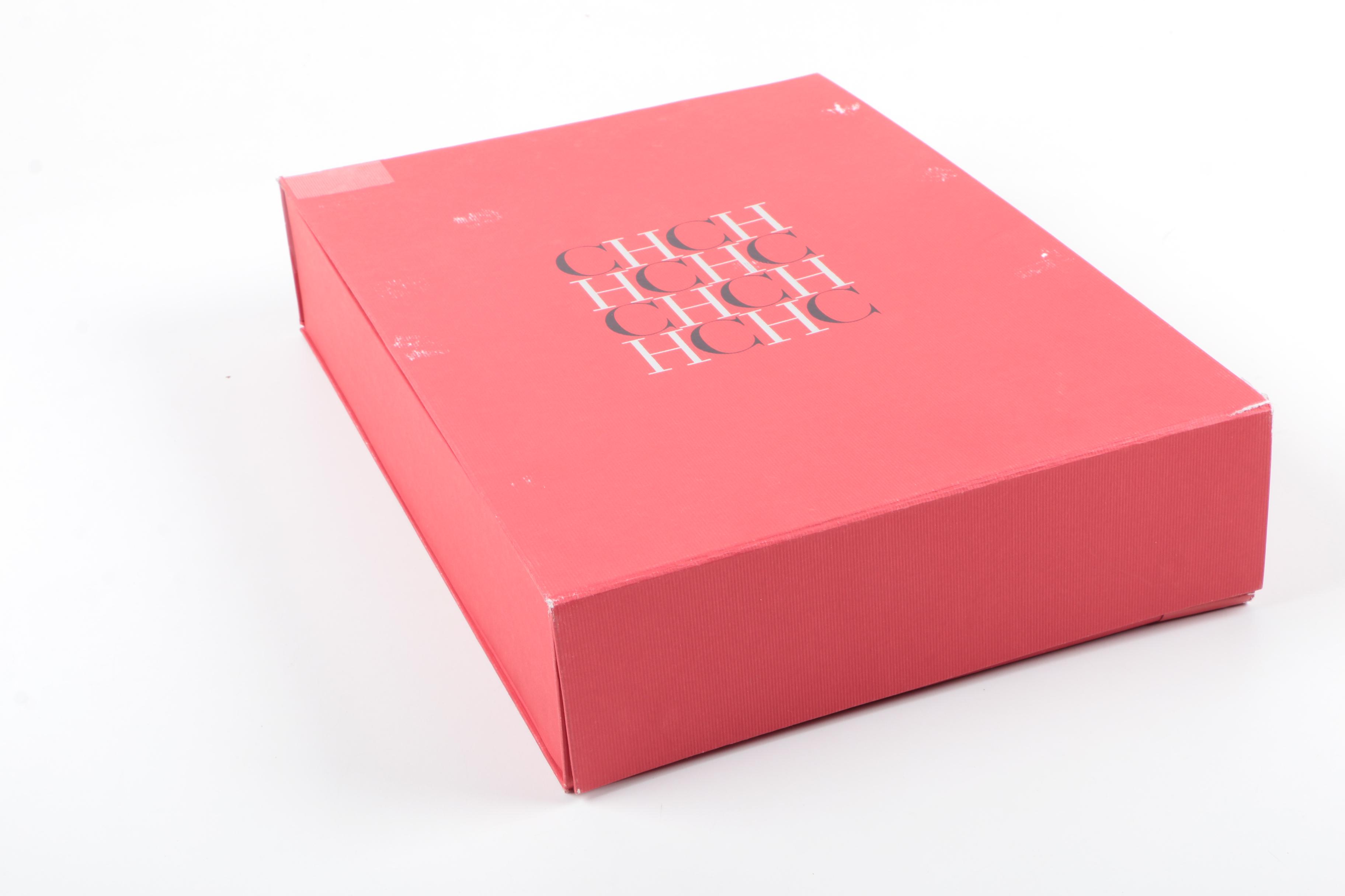 Caroline Herrera Quilted Nylon Tote