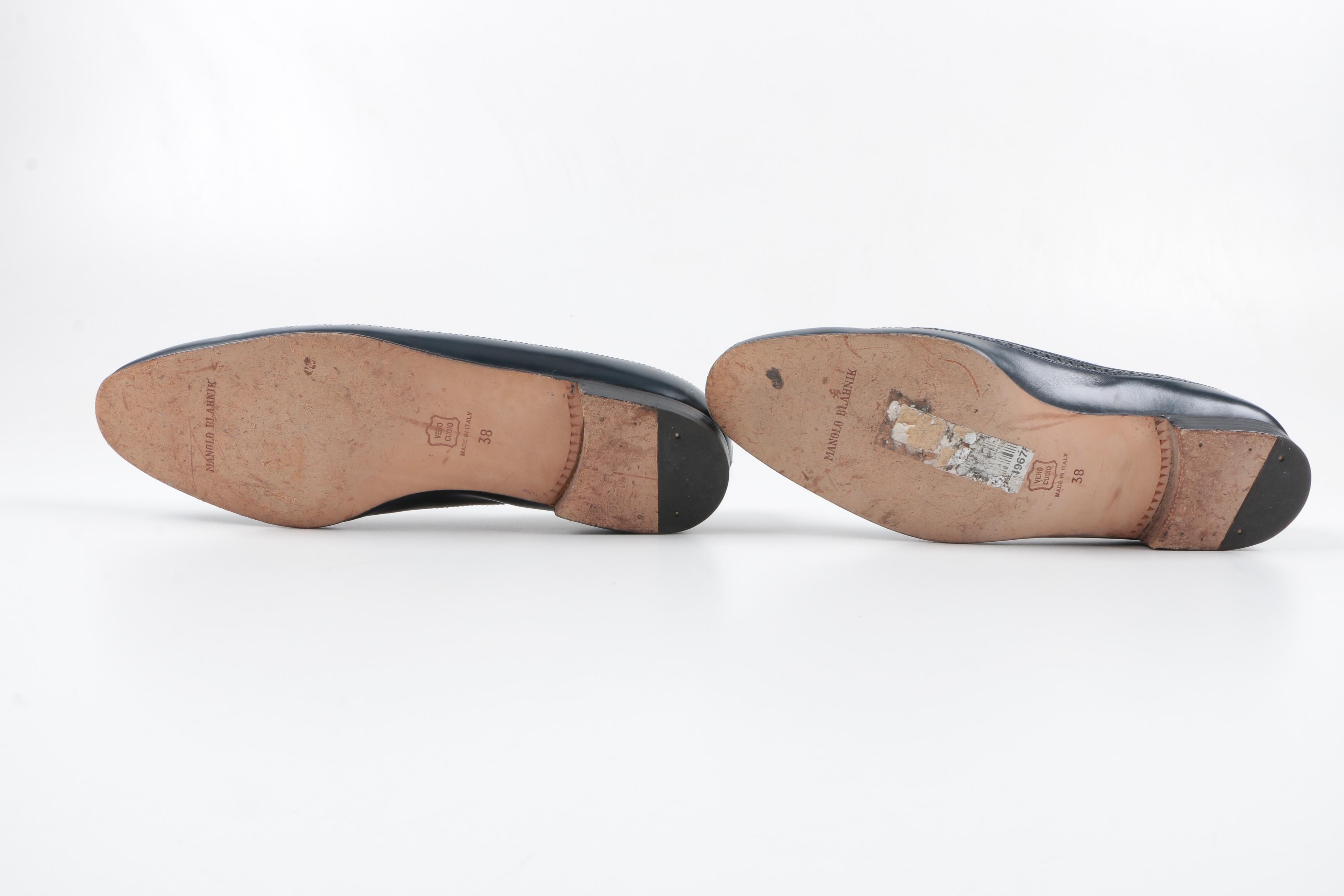 Manolo Blahnik Spectator Loafers