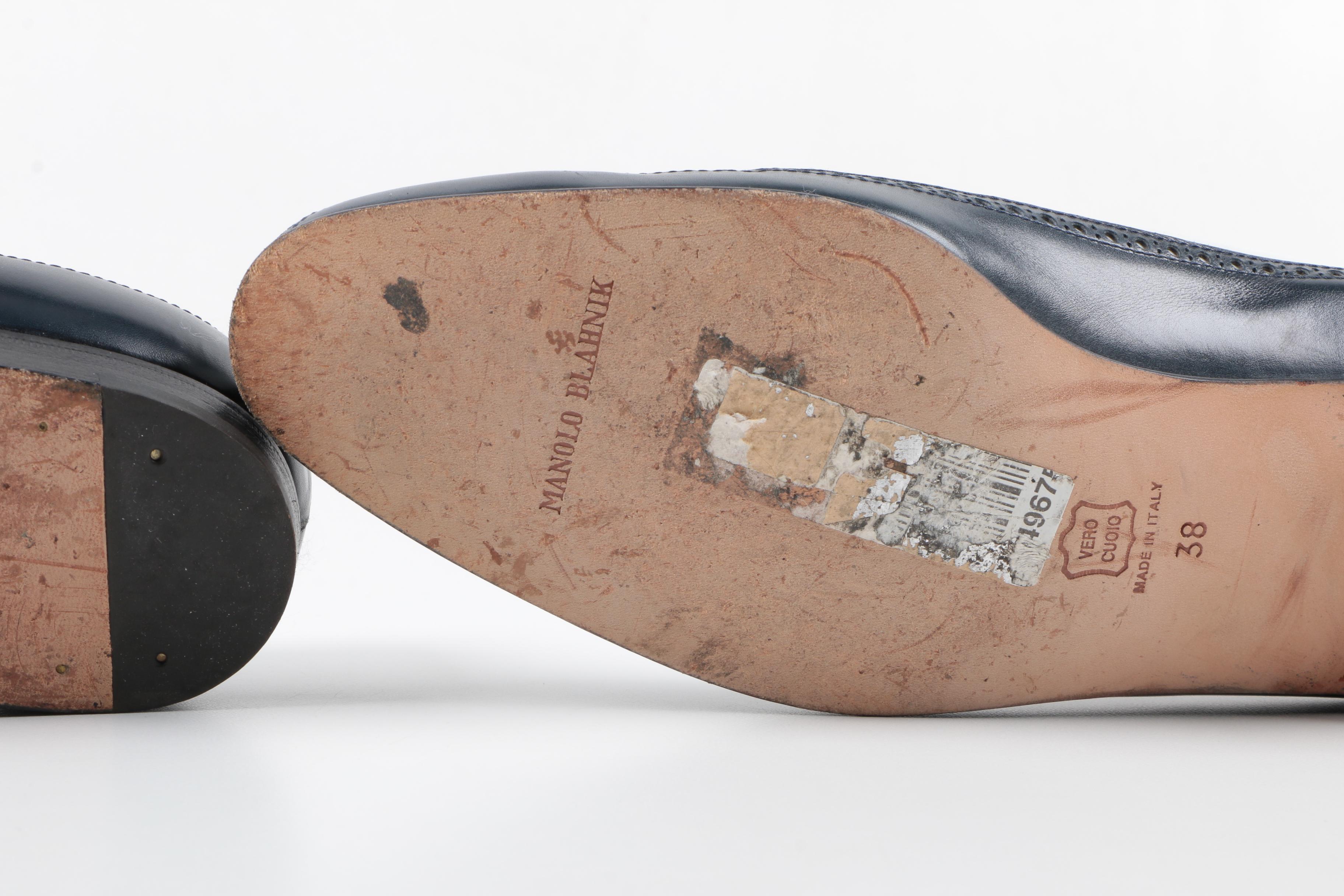 Manolo Blahnik Spectator Loafers