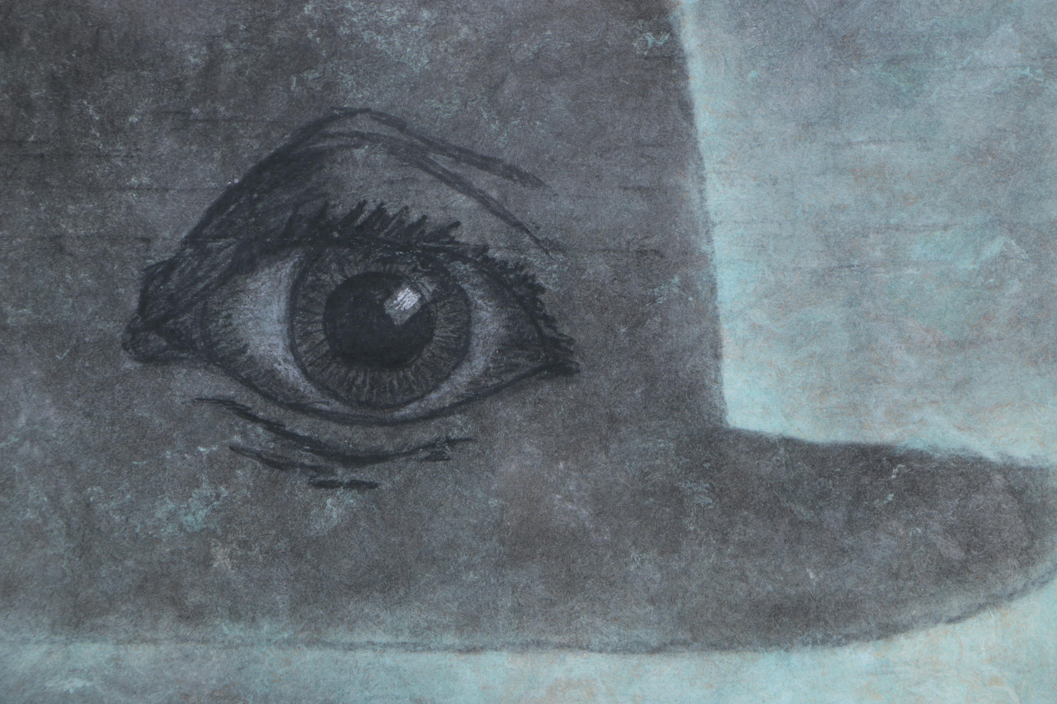 Audrey Niffenegger Mixed Media Artwork "Hat Ghost"