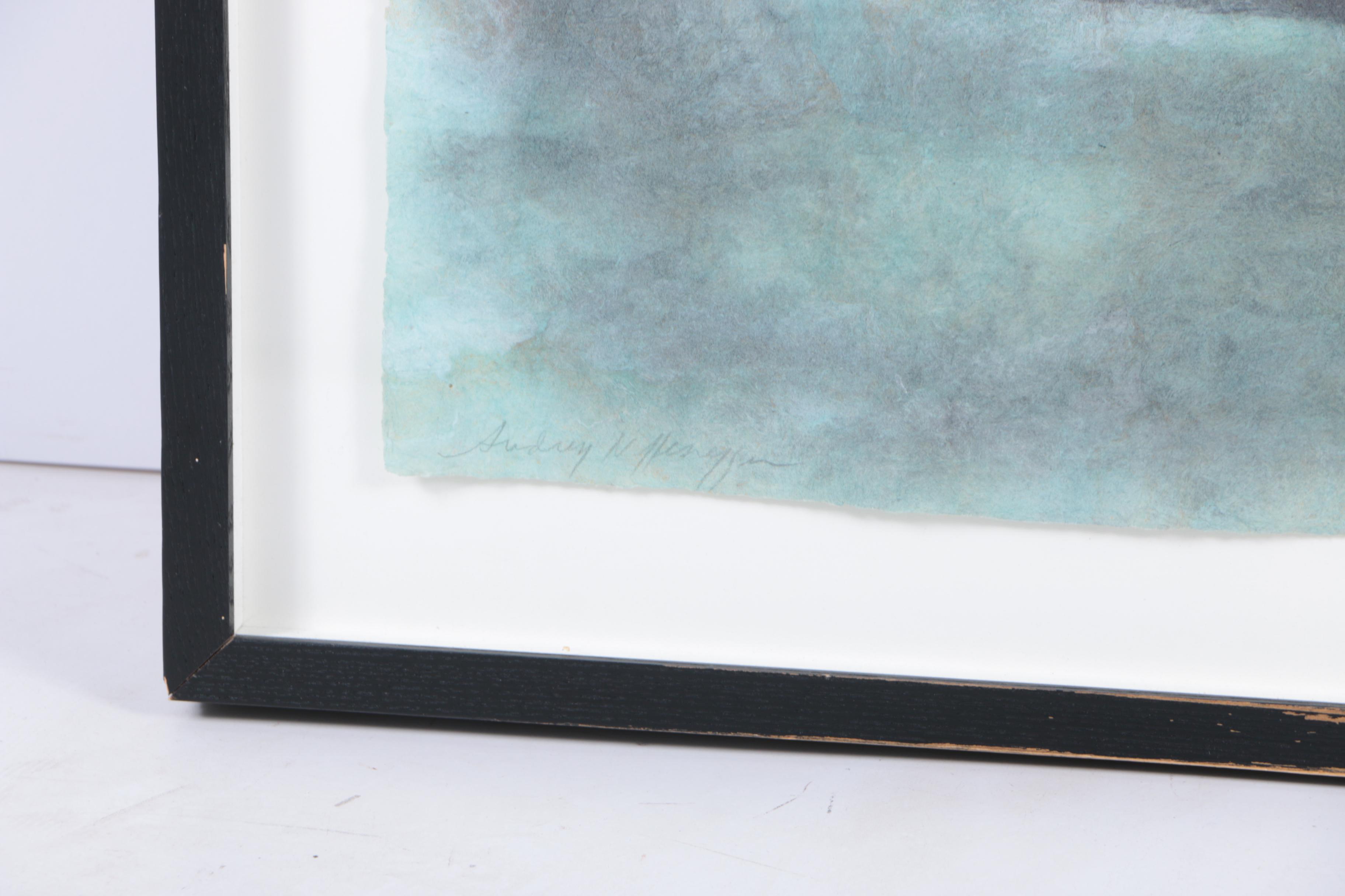 Audrey Niffenegger Mixed Media Artwork "Hat Ghost"