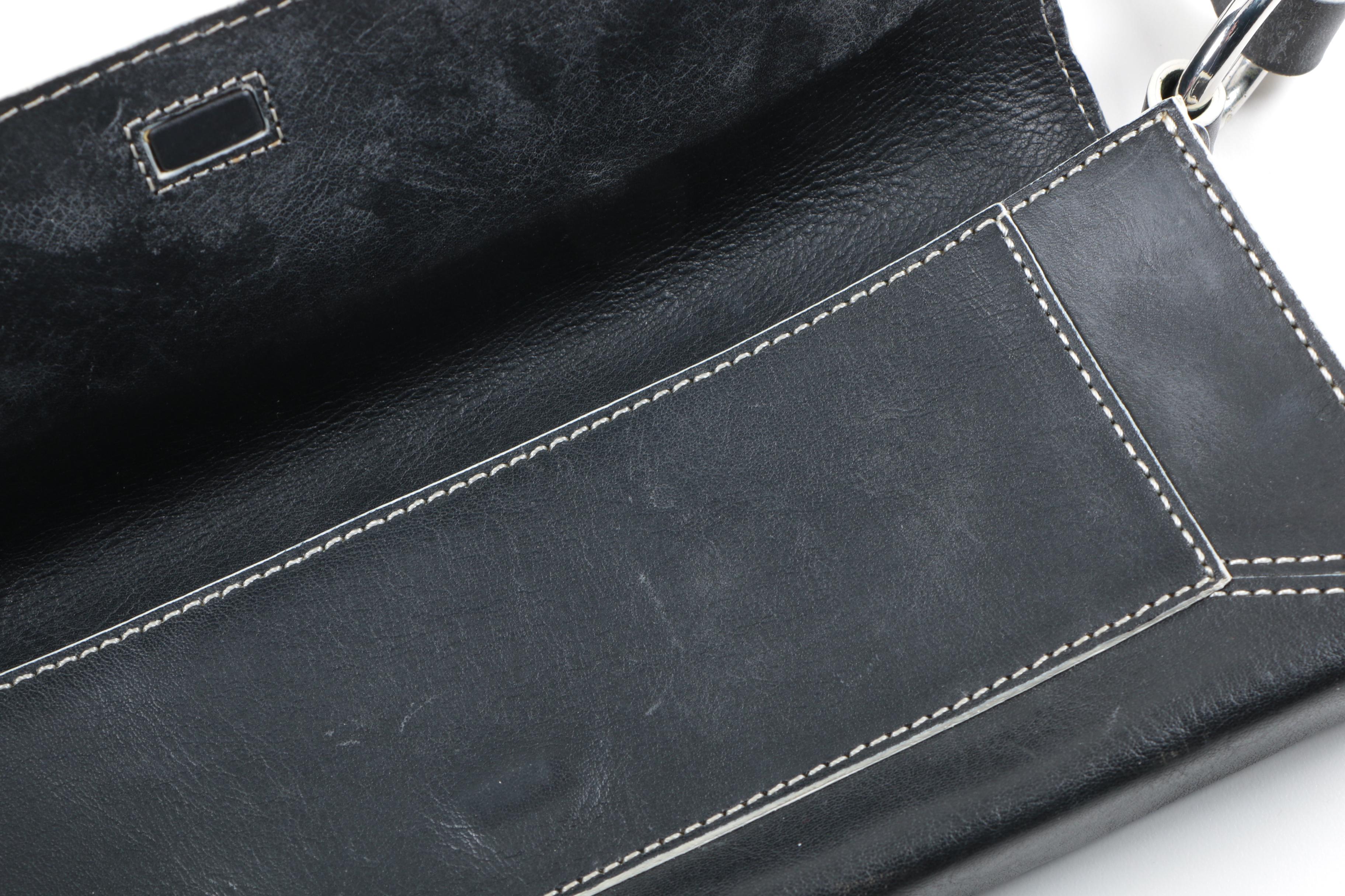 Leather Handbags Including Carla Mancini