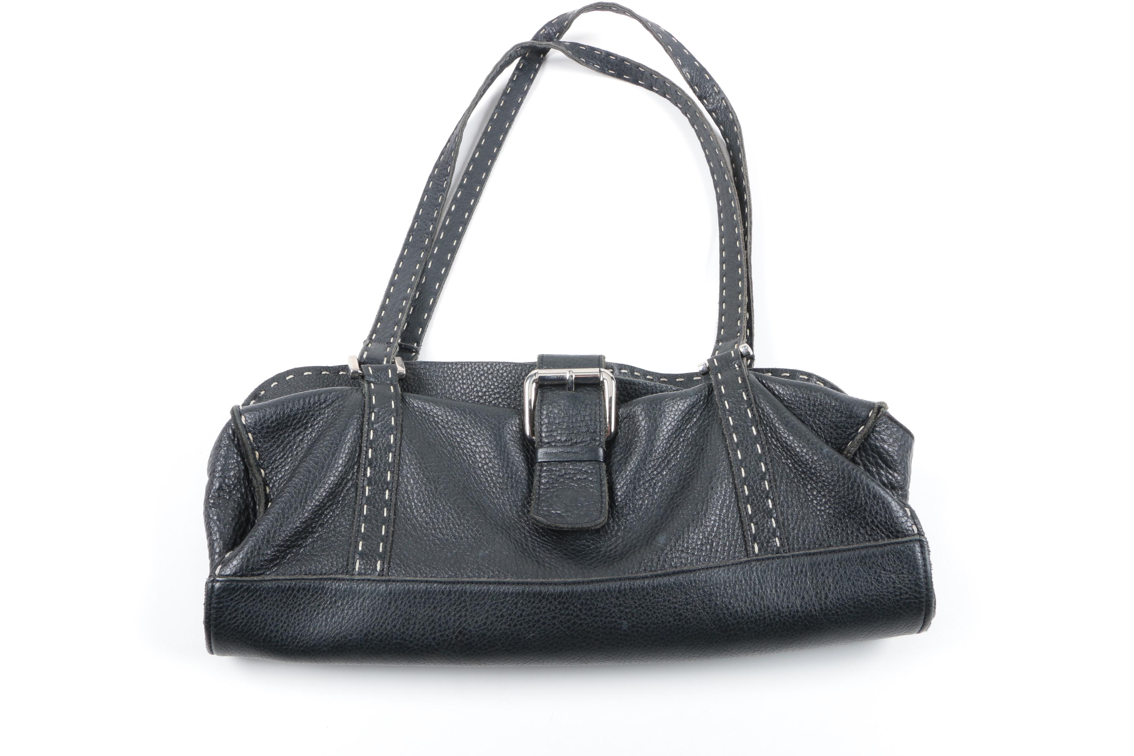 Leather Handbags Including Carla Mancini