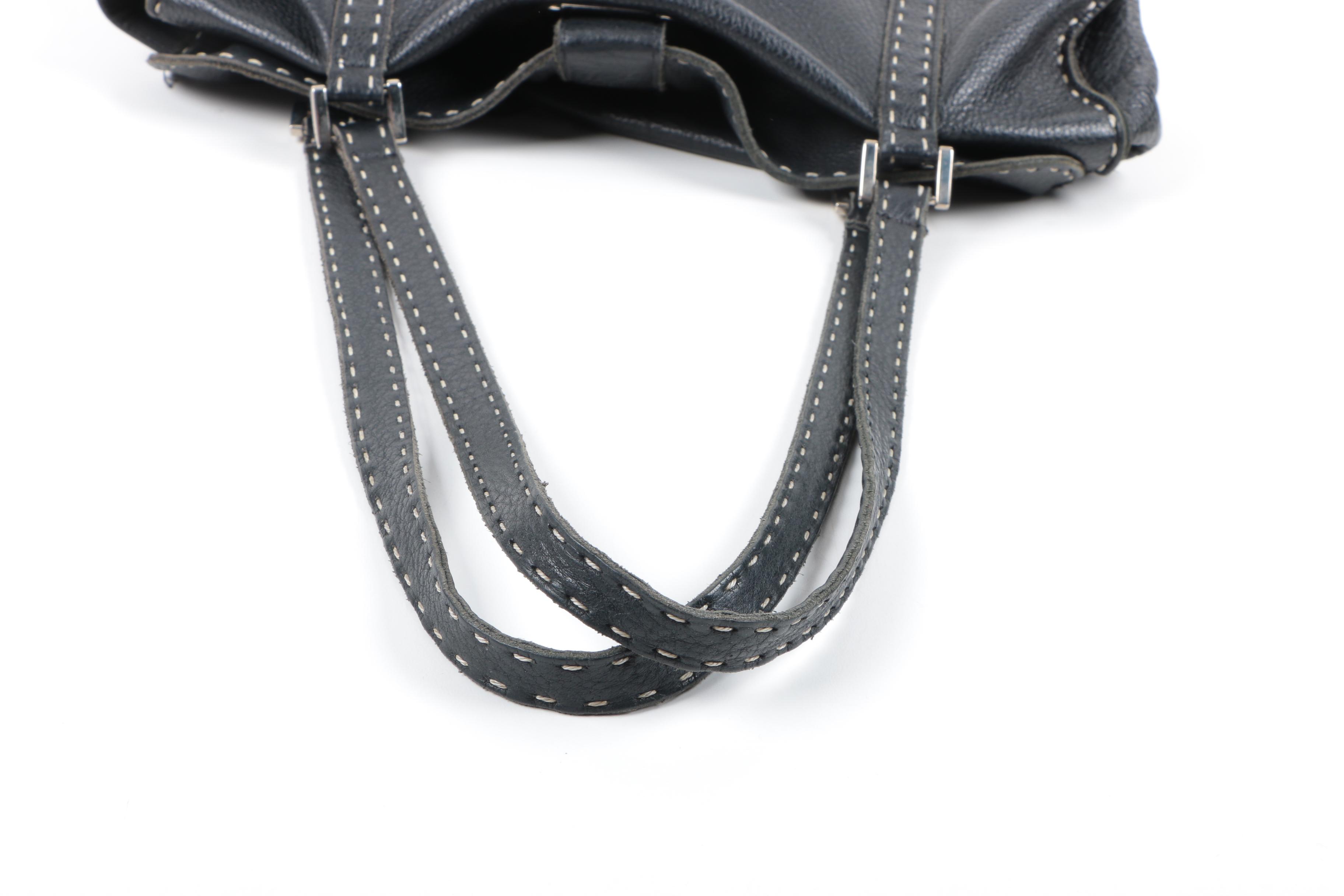 Leather Handbags Including Carla Mancini