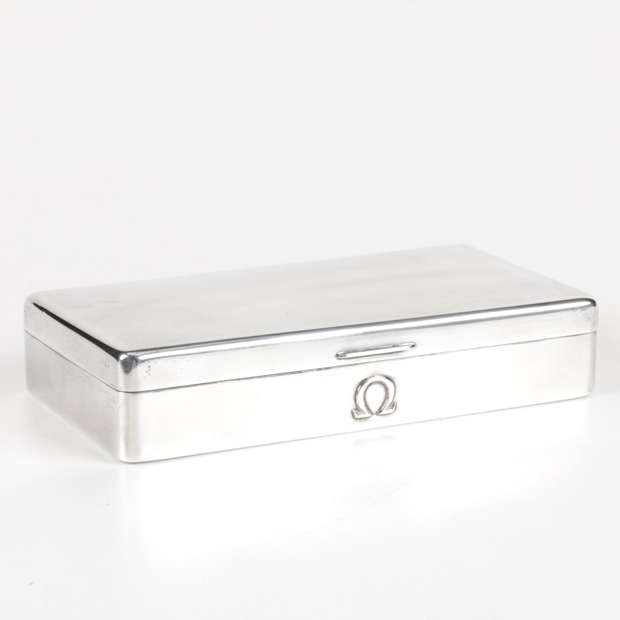 1950 Adie Brothers Ltd. Sterling Silver Box