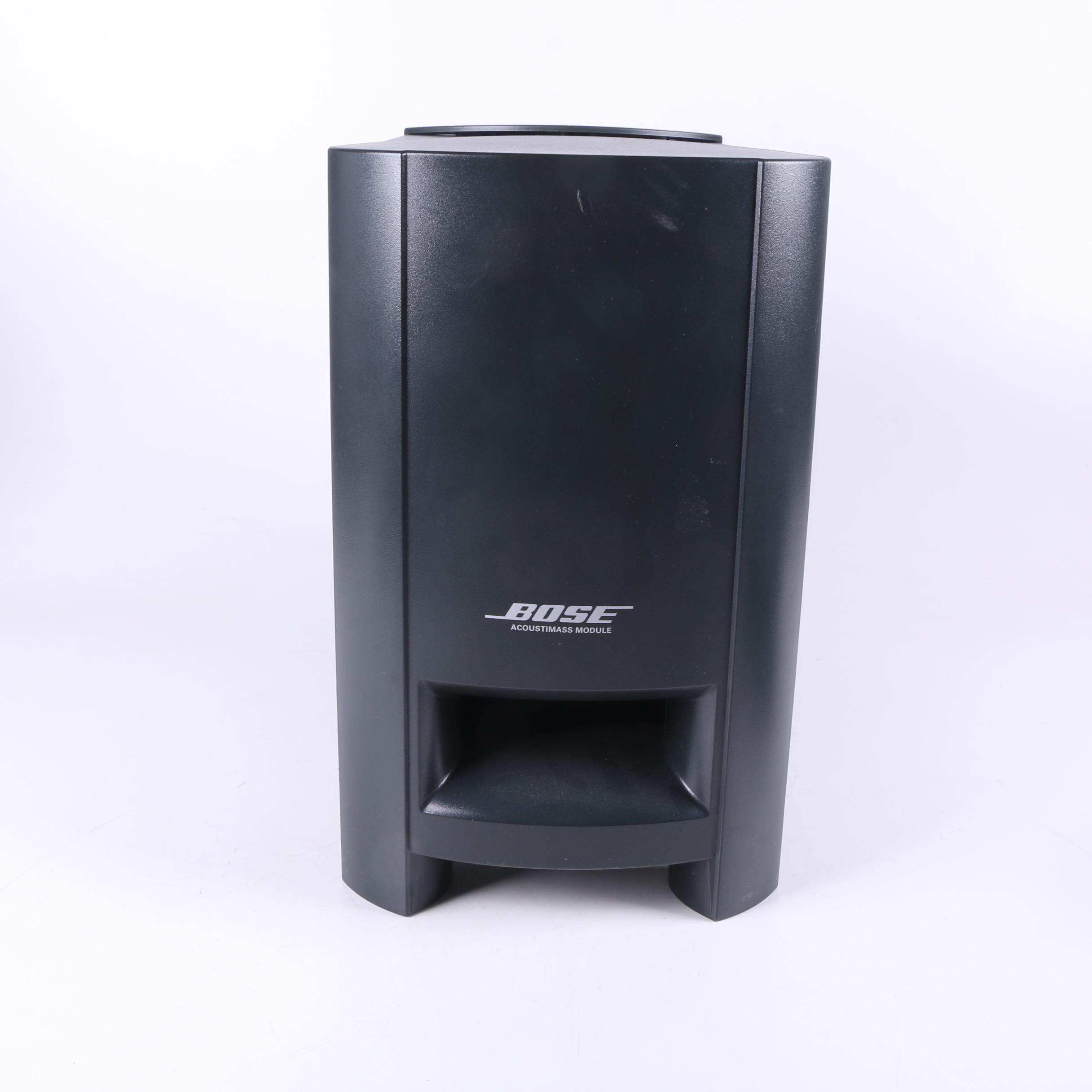 Bose Acoustimass Module with Speakers and Remote