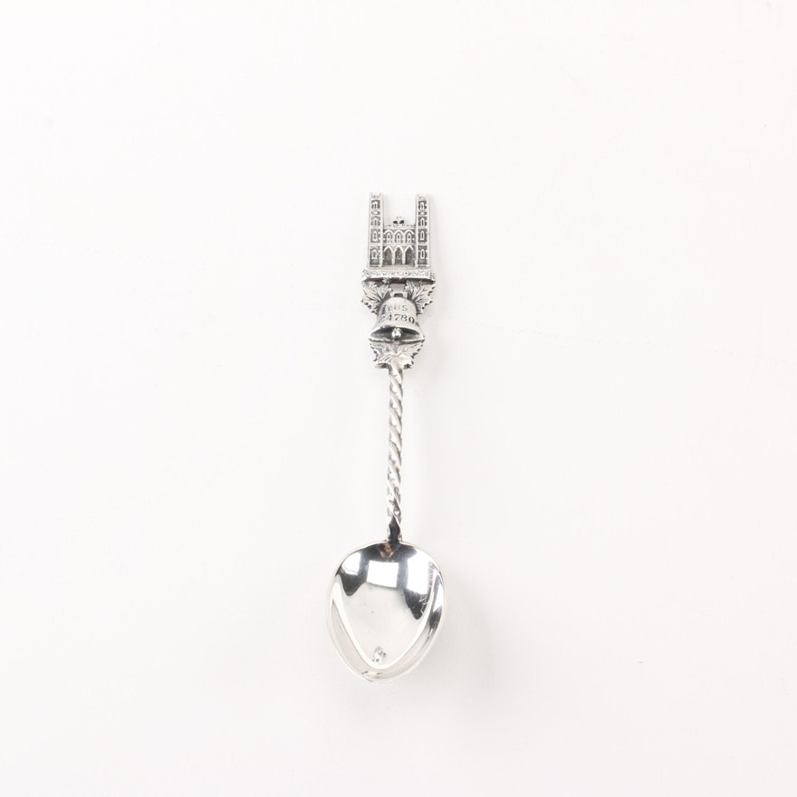 Birks Notre Dame Sterling Silver Souvenir Spoon