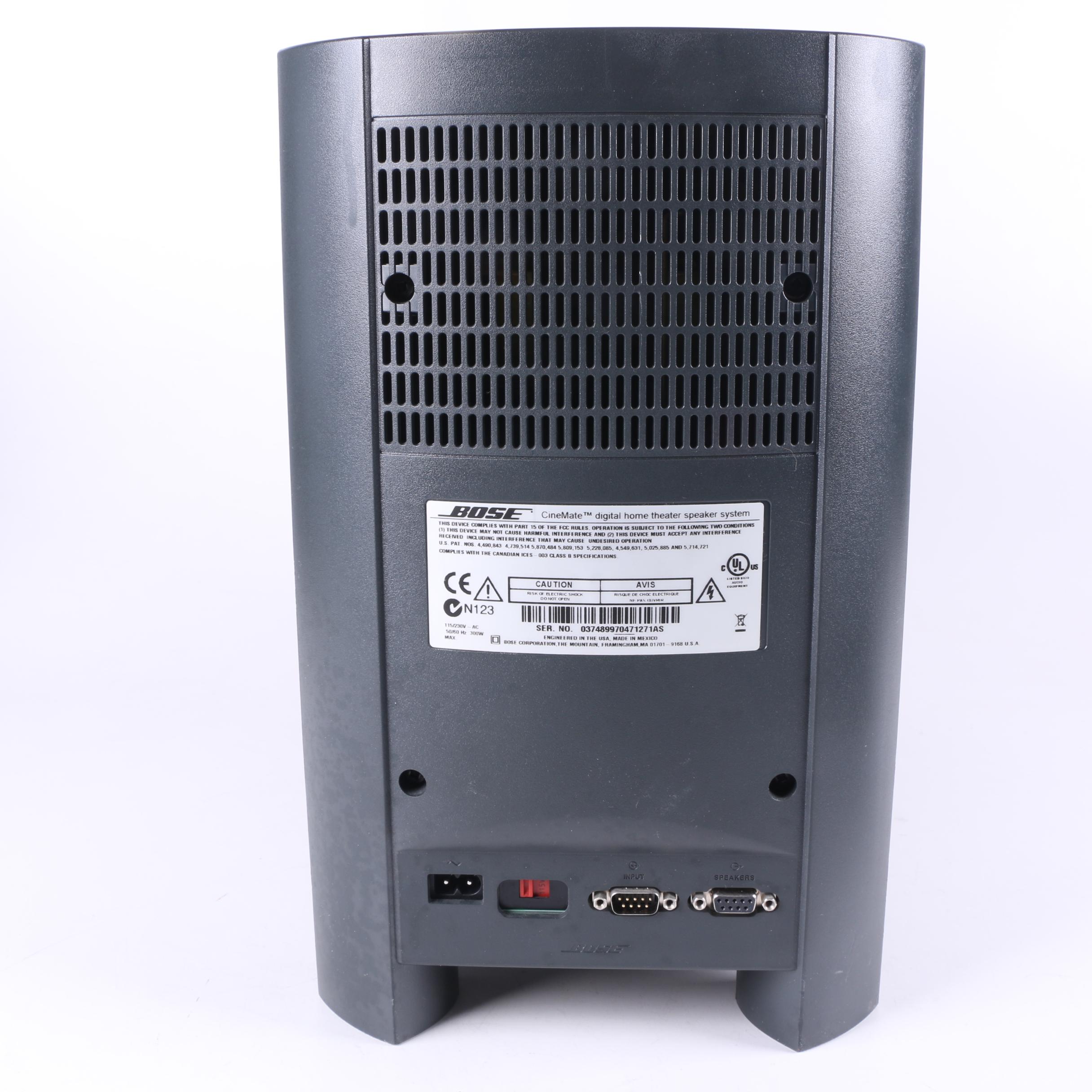 Bose Acoustimass Module with Speakers and Remote