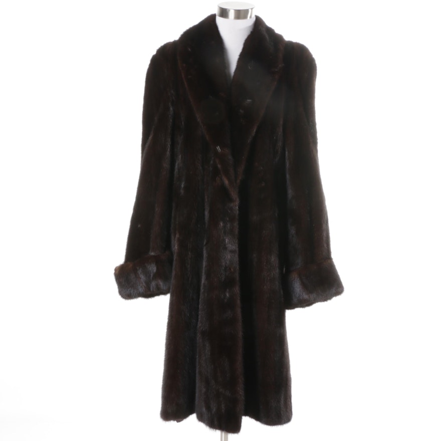 De La Roca Saga Mink Fur Coat