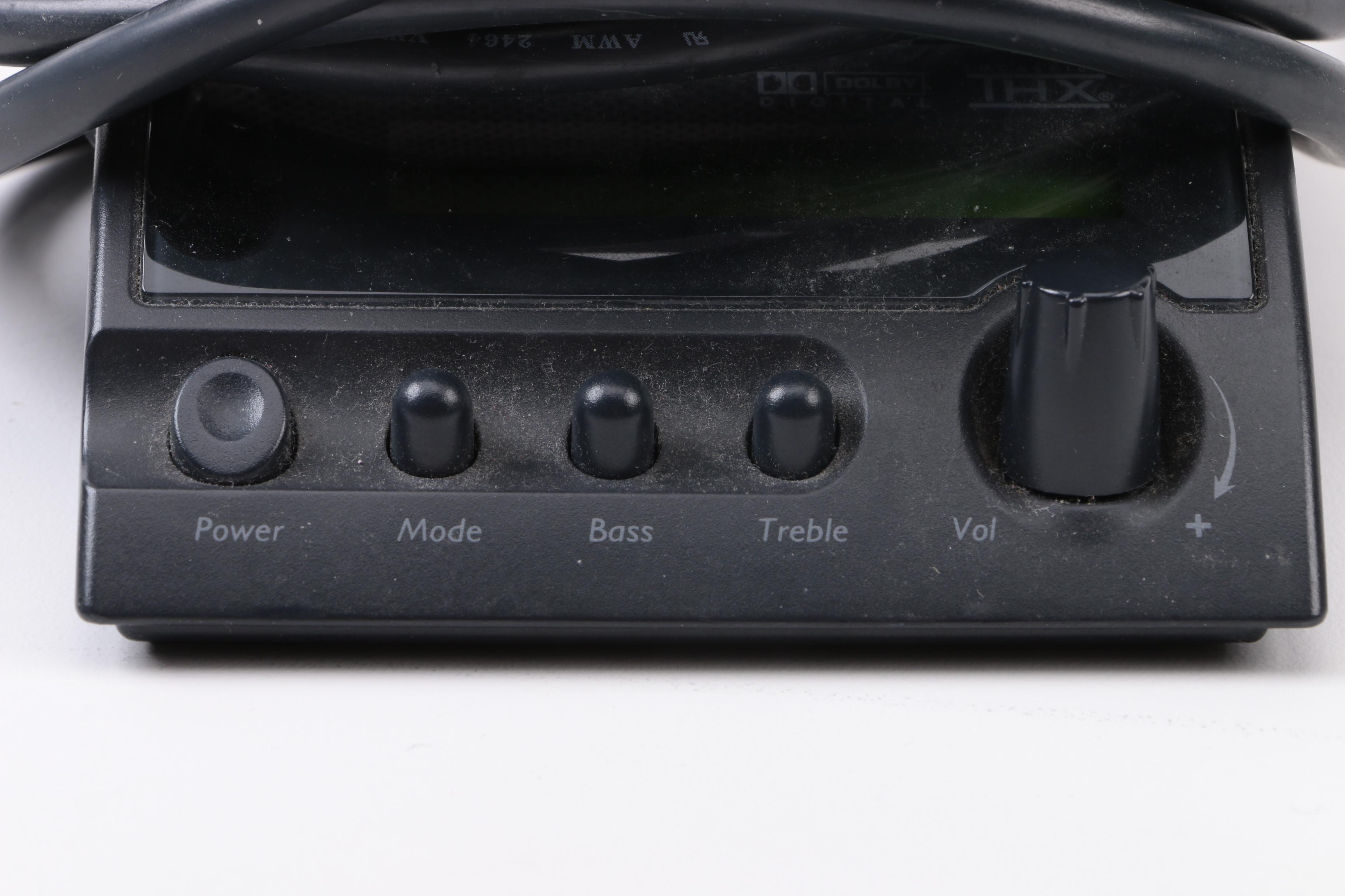 Altec Lansing Subwoofer and Four Speakers