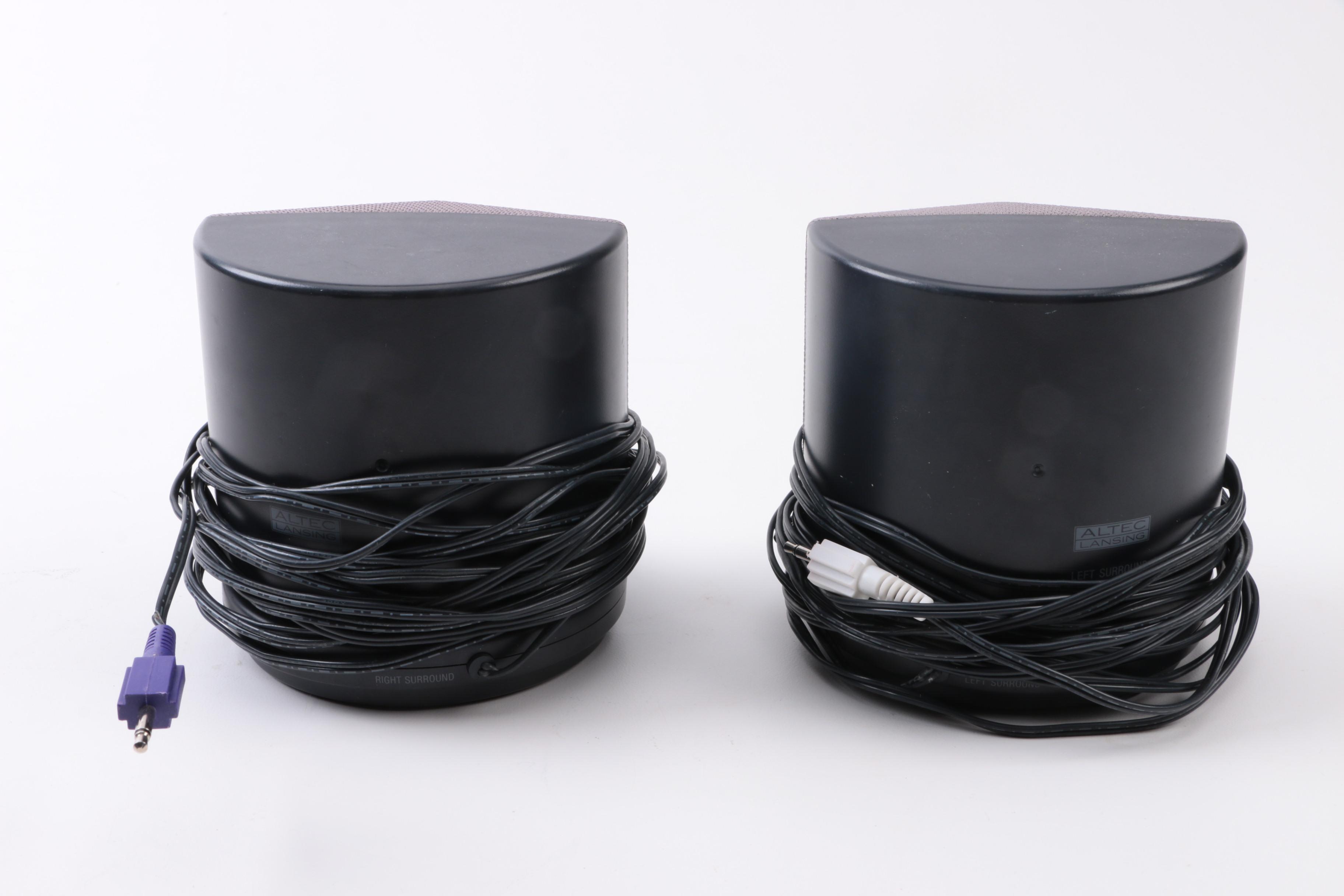 Altec Lansing Subwoofer and Four Speakers