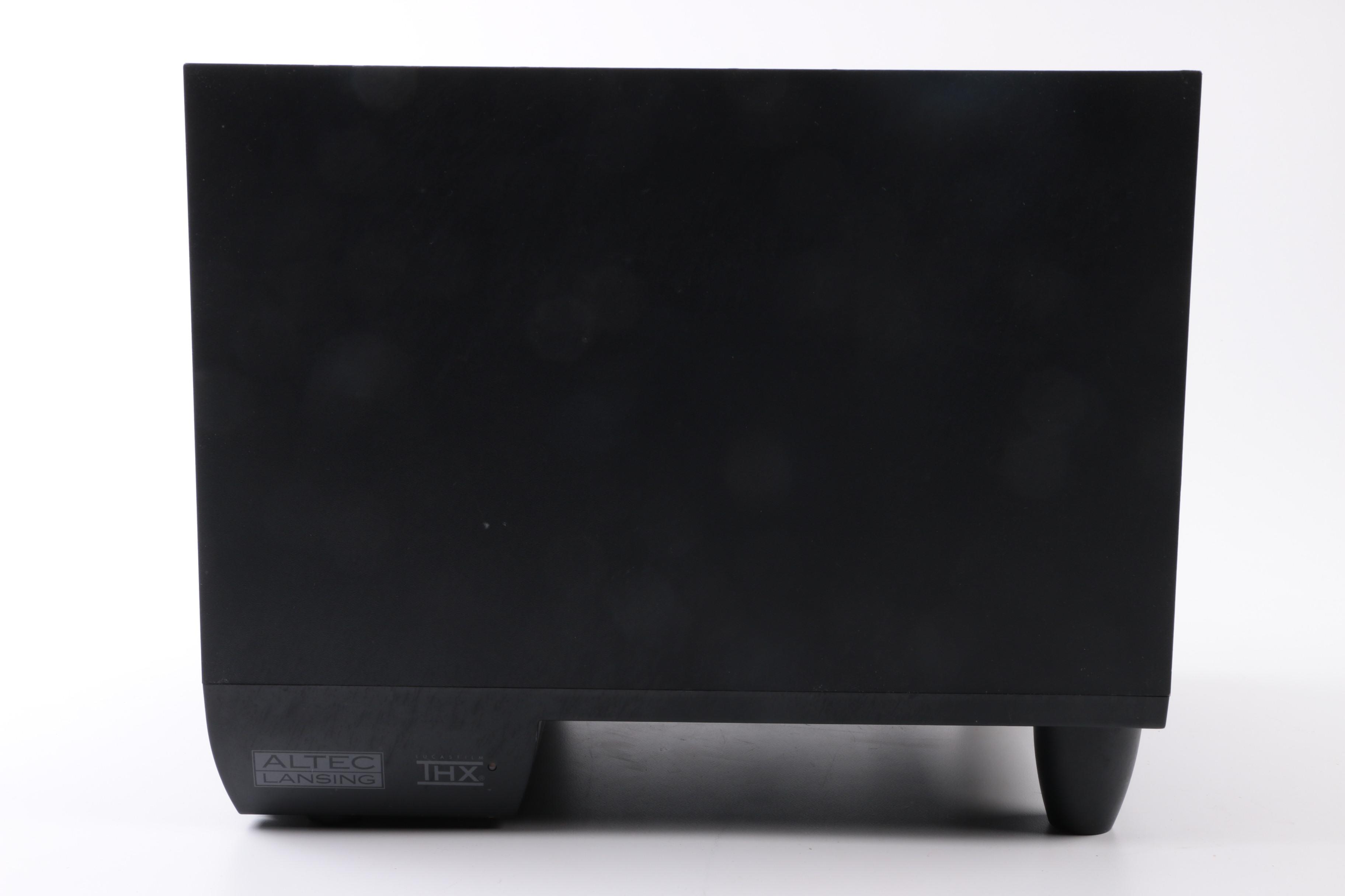 Altec Lansing Subwoofer and Four Speakers