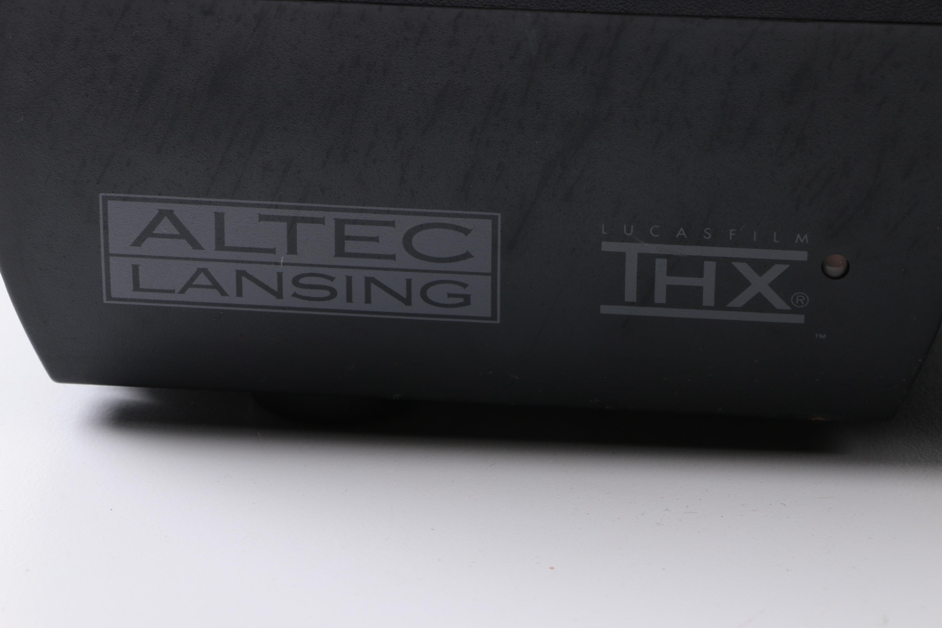 Altec Lansing Subwoofer and Four Speakers