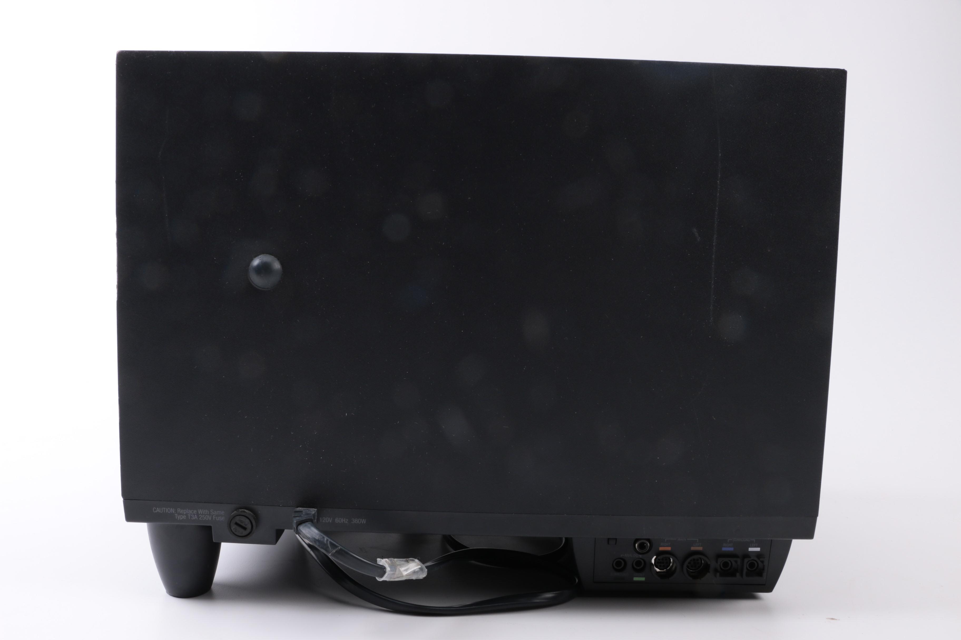 Altec Lansing Subwoofer and Four Speakers