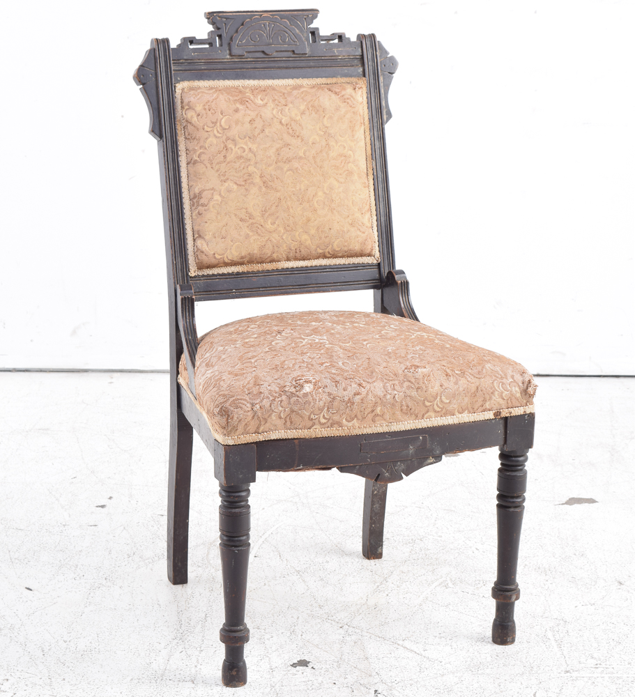 Victorian Eastlake Style Side Chair