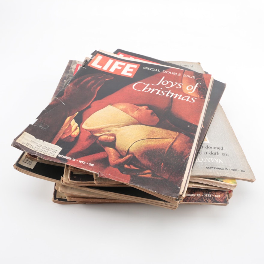 Collection of "Life" Magazines
