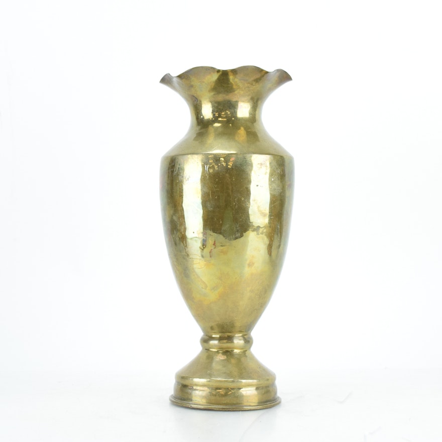 Trench Art Howitzer Shell Vase